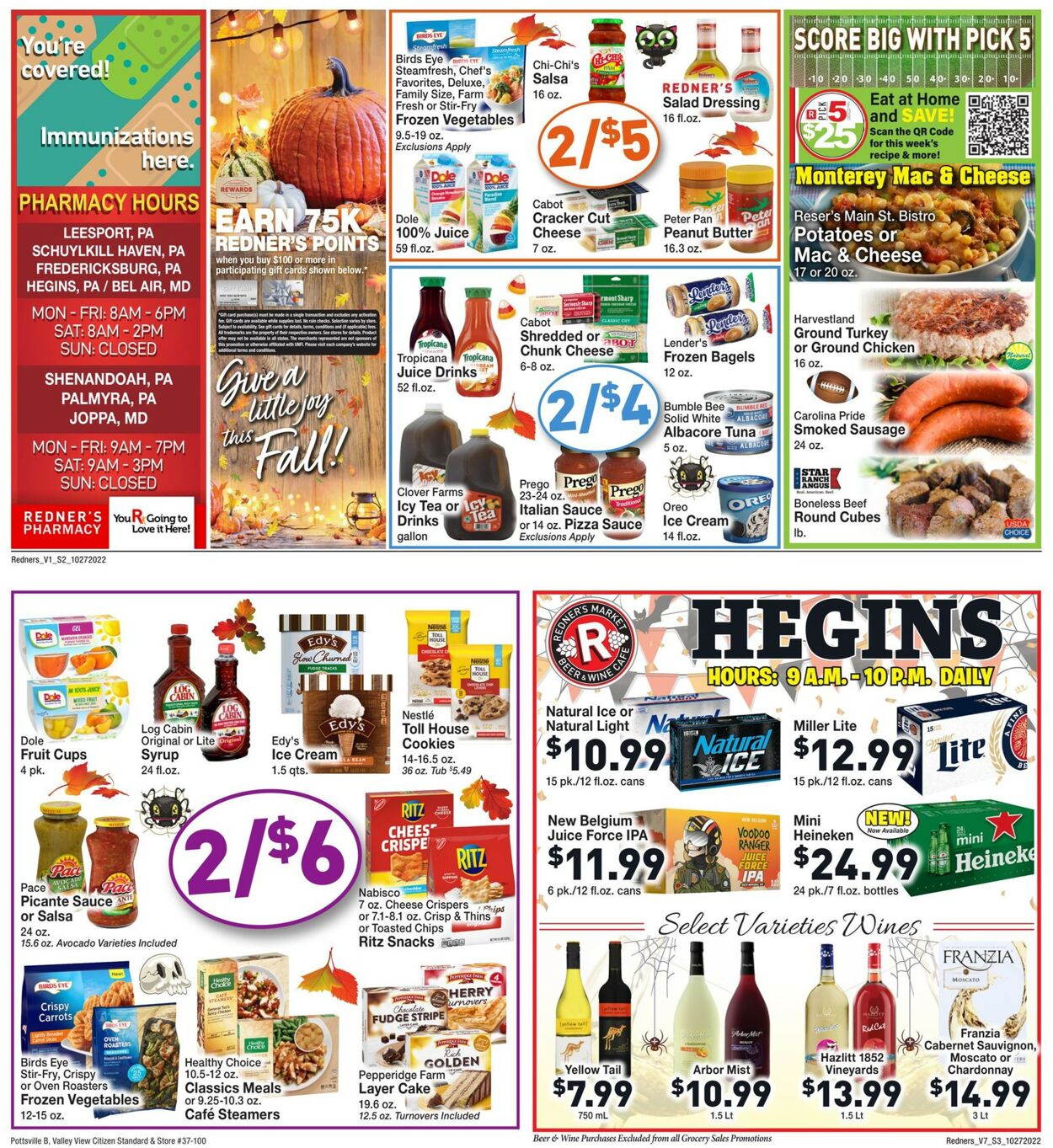 Redner’s Warehouse Market Weekly Ad Circular - valid 10/27-11/02/2022 (Page 3)