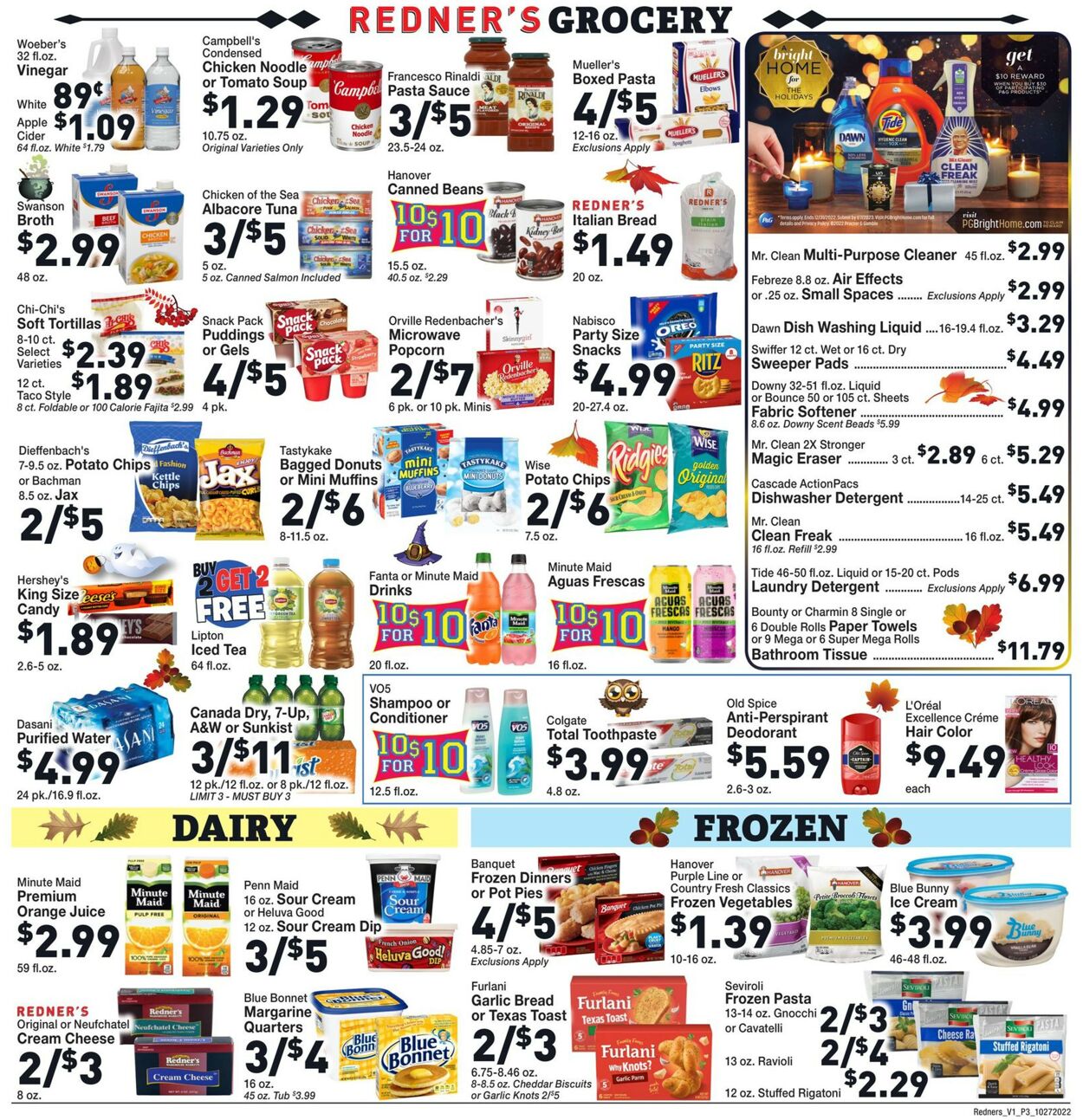 Redner’s Warehouse Market Weekly Ad Circular - valid 10/27-11/02/2022 (Page 5)