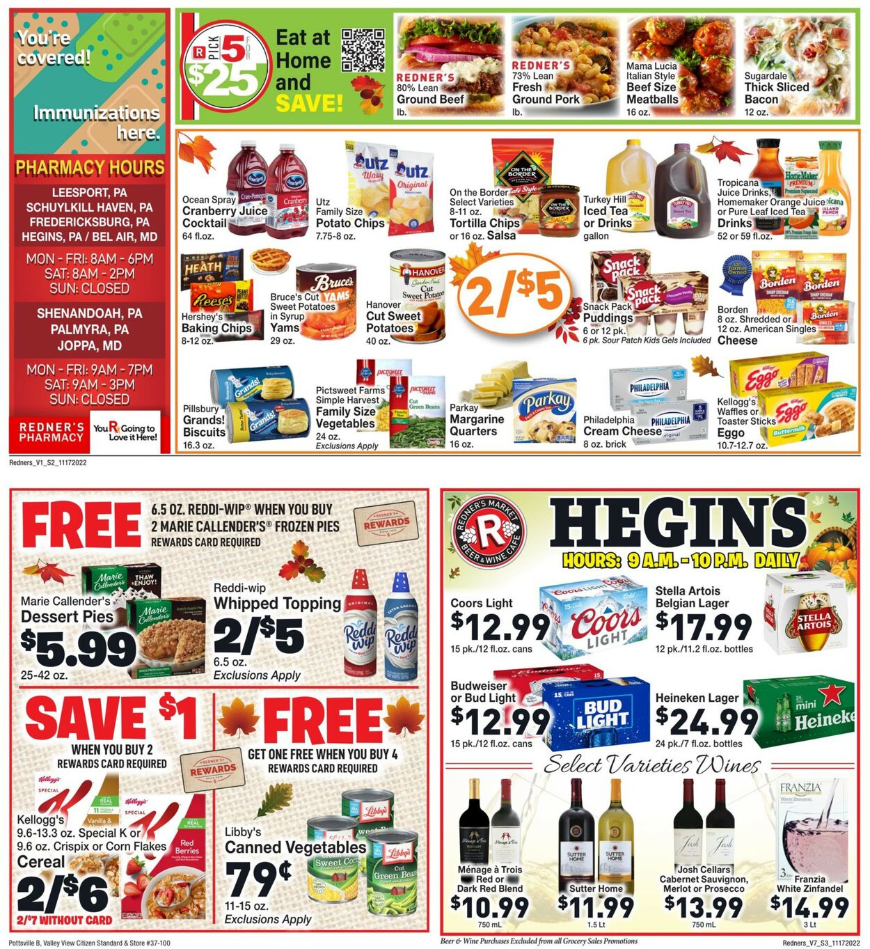 Redner’s Warehouse Market Weekly Ad Circular - valid 11/17-11/23/2022 (Page 3)