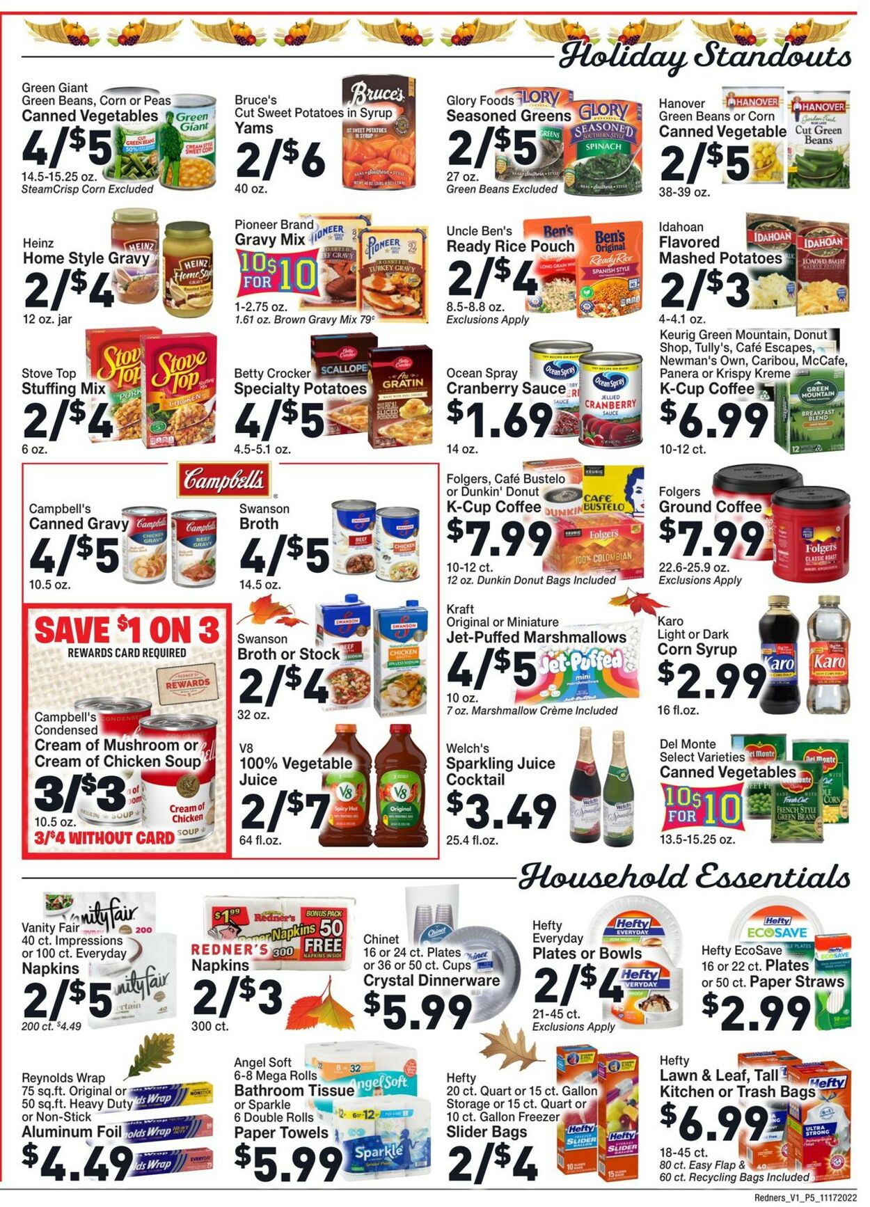 Redner’s Warehouse Market Weekly Ad Circular - valid 11/17-11/23/2022 (Page 7)