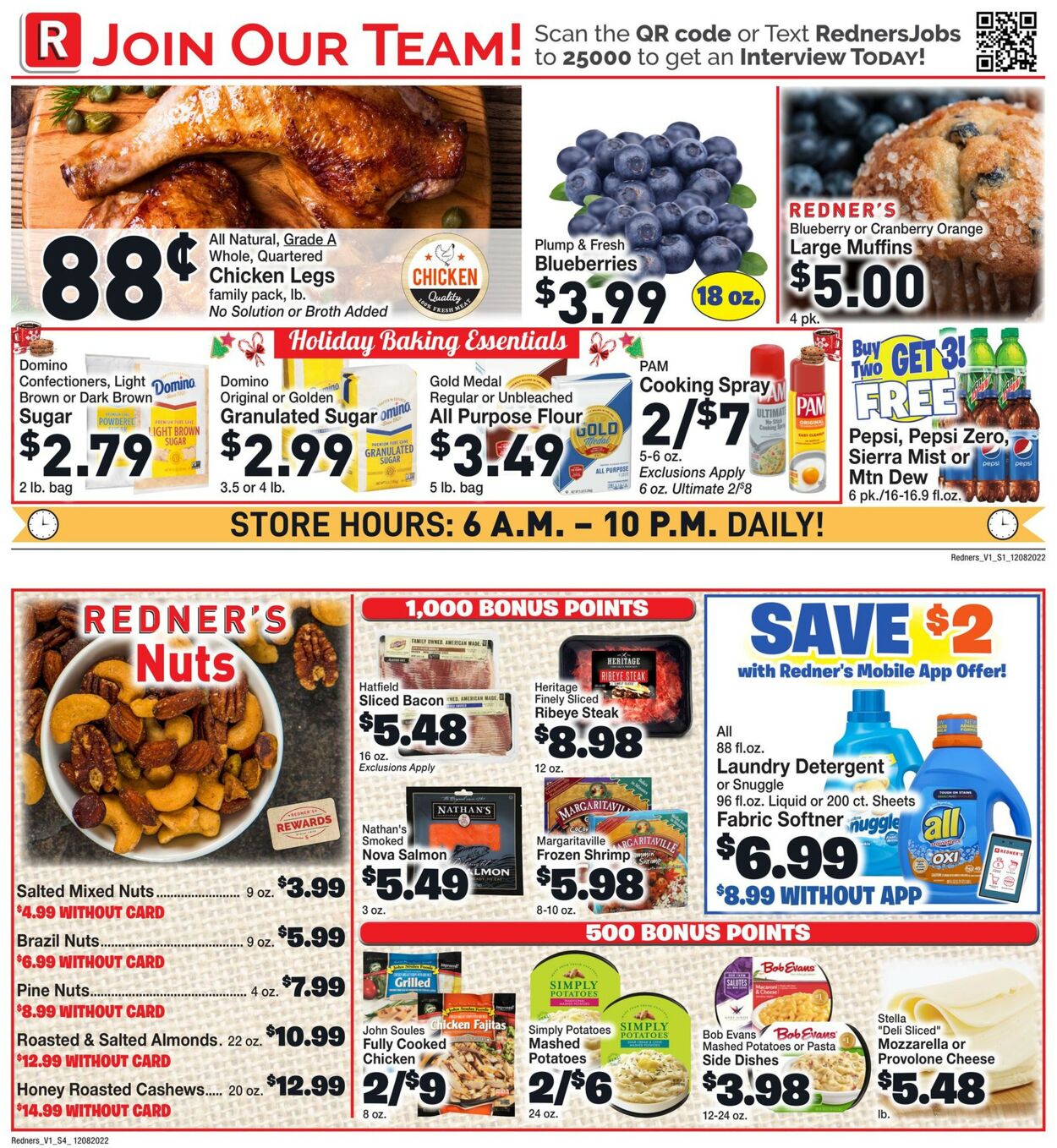 Redner’s Warehouse Market Weekly Ad Circular - valid 12/08-12/14/2022 (Page 2)