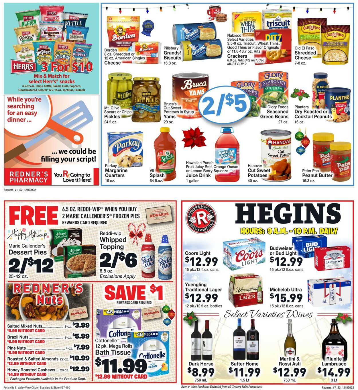 Redner’s Warehouse Market Weekly Ad Circular - valid 12/15-12/21/2022 (Page 3)