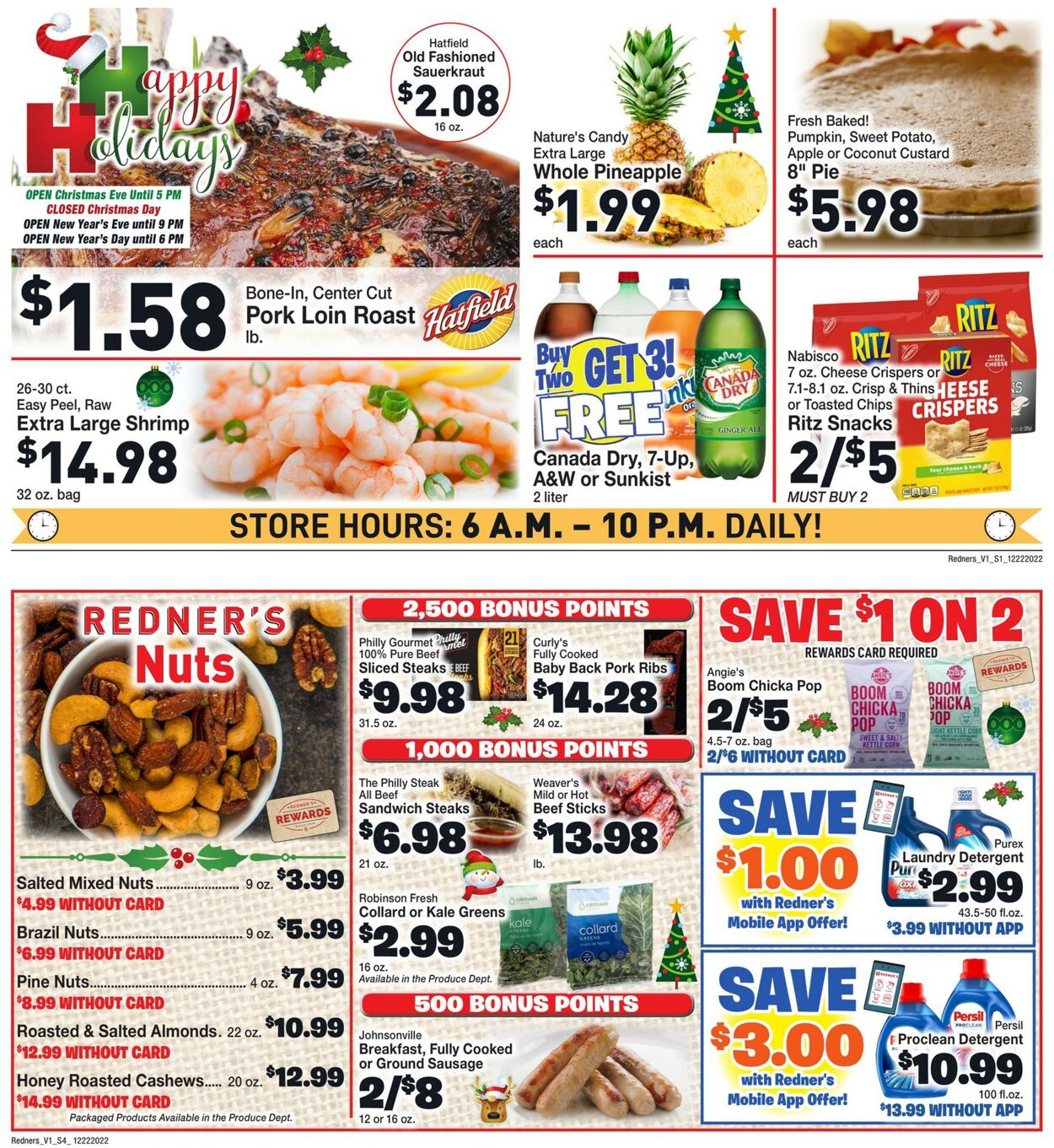 Redner’s Warehouse Market Weekly Ad Circular - valid 12/22-12/28/2022 (Page 2)