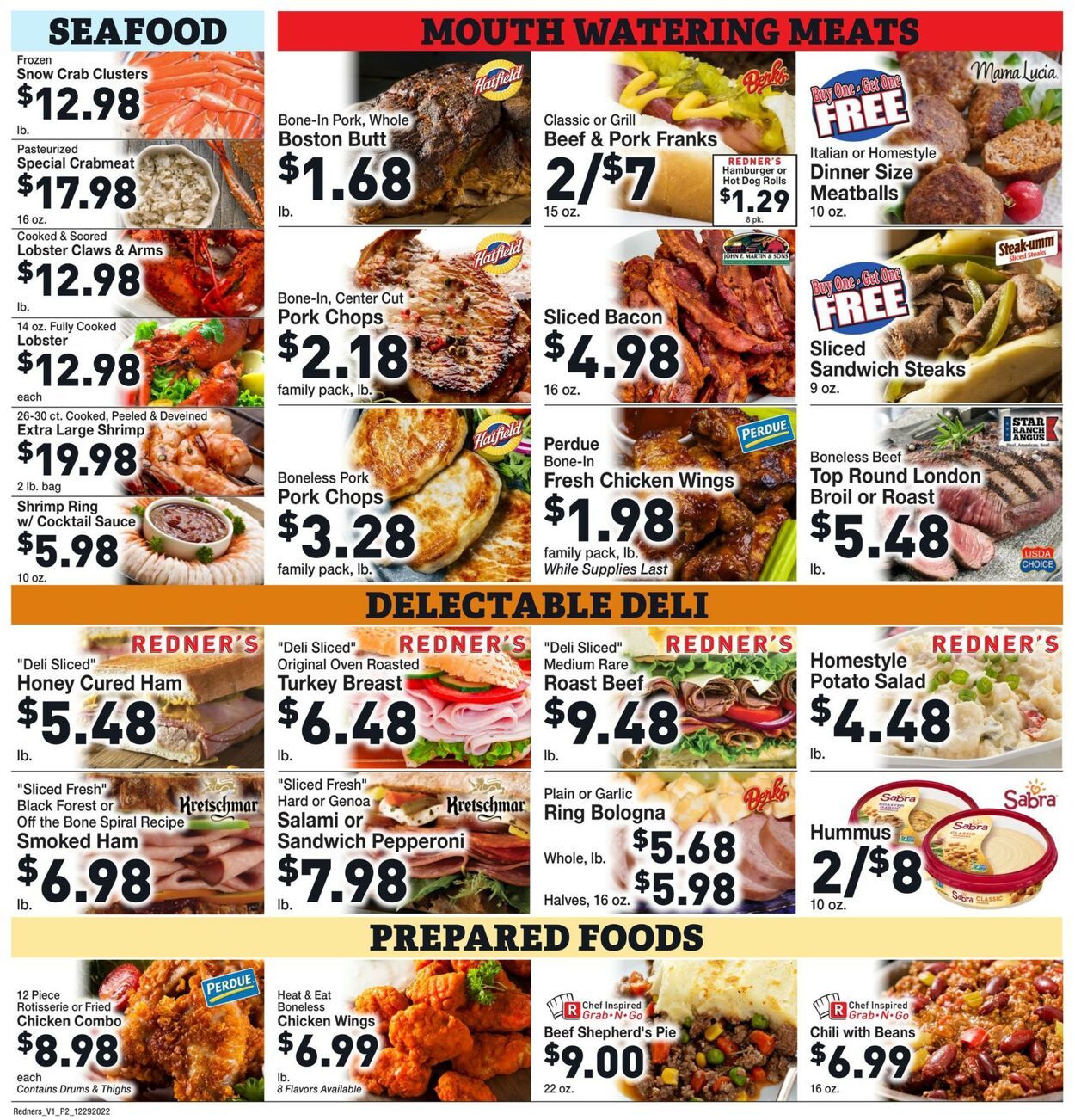 Redner’s Warehouse Market Weekly Ad Circular - valid 12/29-01/04/2023 (Page 4)
