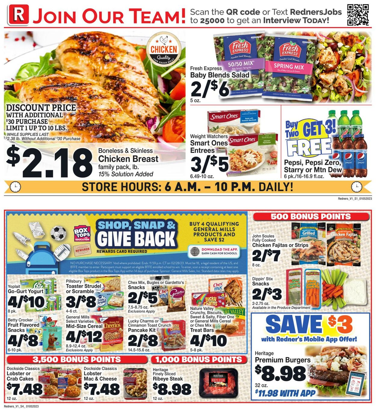 Redner’s Warehouse Market Weekly Ad Circular - valid 01/05-01/11/2023 (Page 2)