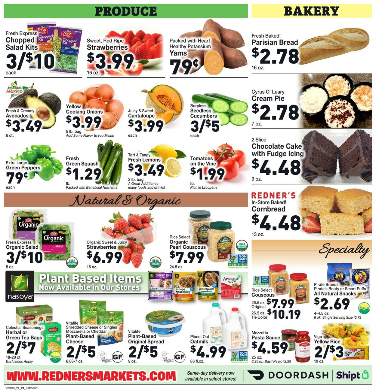 Redner’s Warehouse Market Weekly Ad Circular - valid 01/12-01/18/2023 (Page 6)