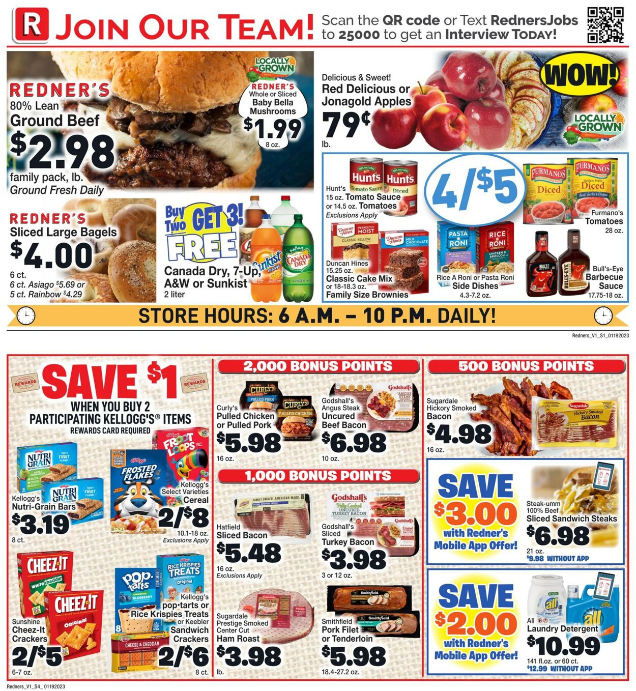 Redner’s Warehouse Market Weekly Ad Circular - valid 01/19-01/25/2023 (Page 2)