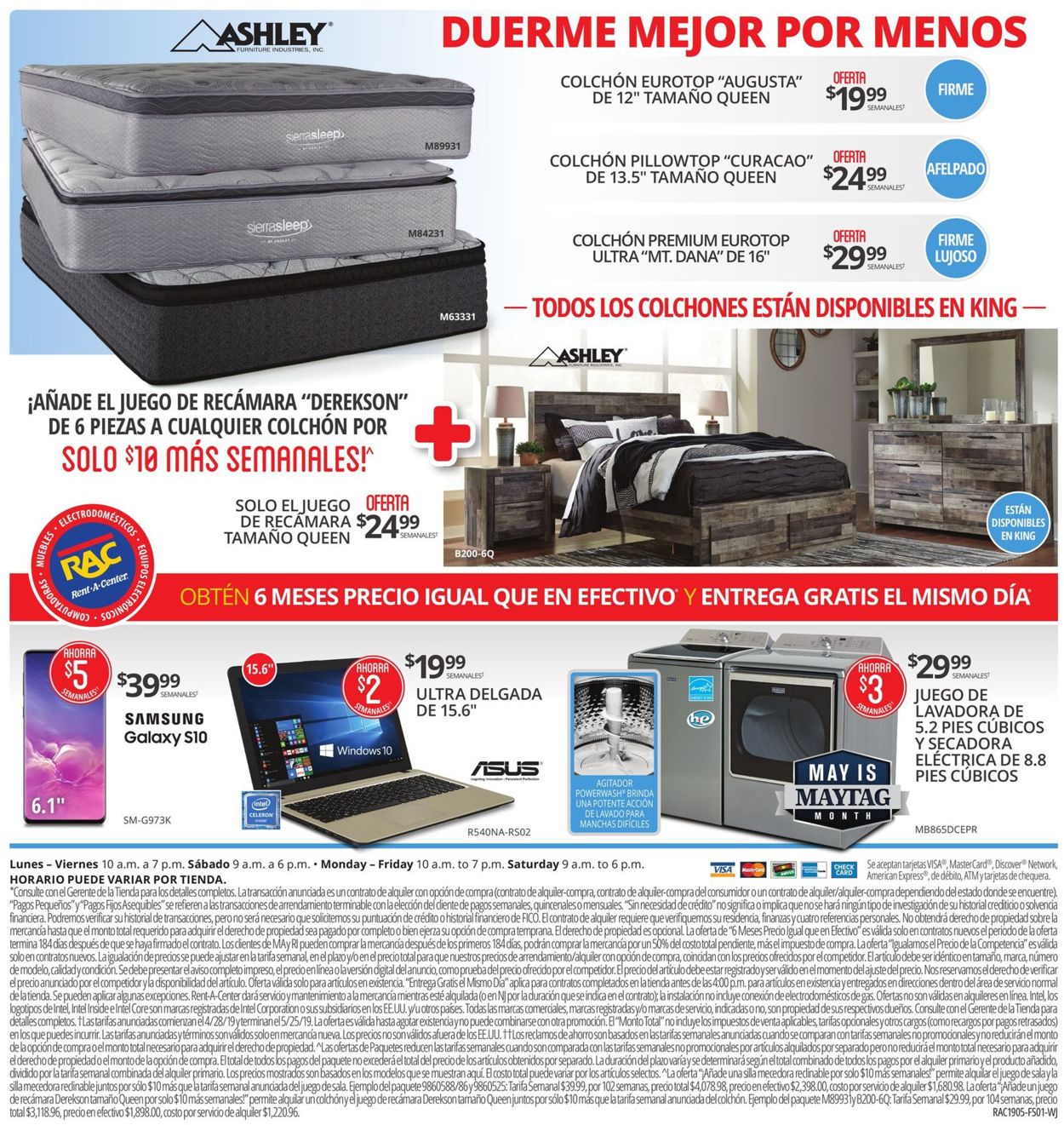Rent-A-Center Weekly Ad Circular - valid 04/28-05/25/2019 (Page 2)