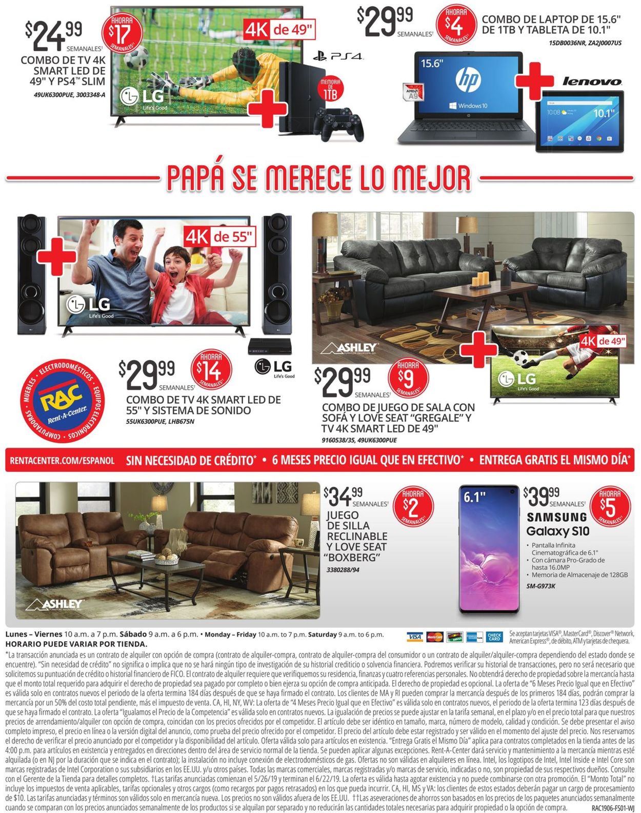 Rent-A-Center Weekly Ad Circular - valid 05/26-06/22/2019 (Page 2)