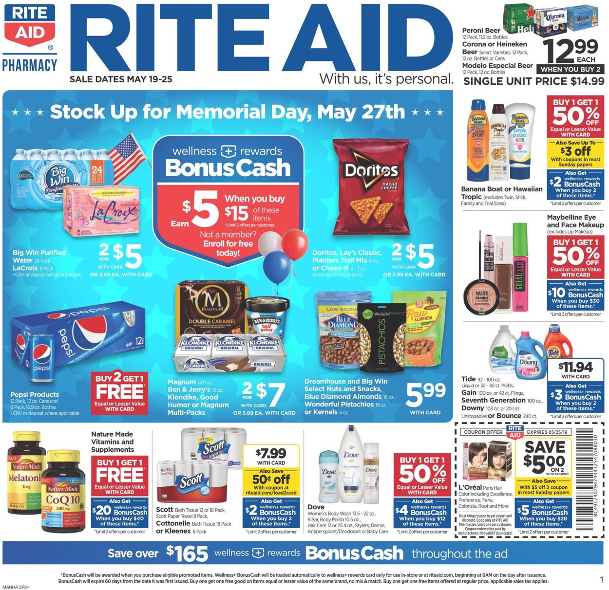 Rite Aid Weekly Ad Circular - valid 05/19-05/25/2019