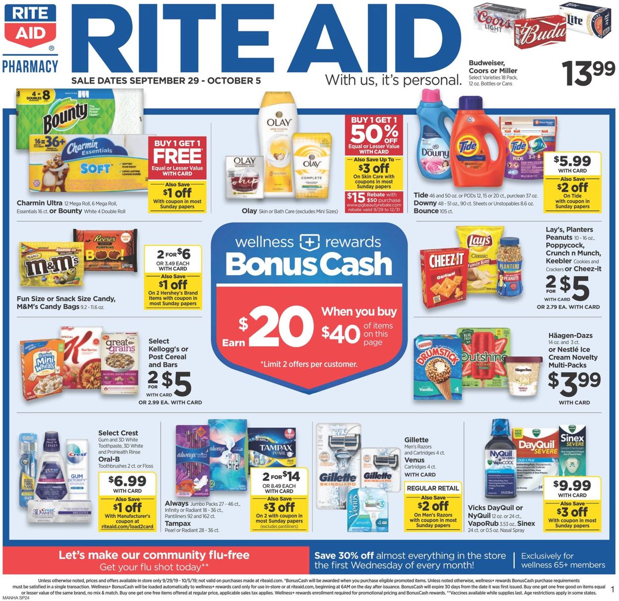 Rite Aid Weekly Ad Circular - valid 09/29-10/05/2019