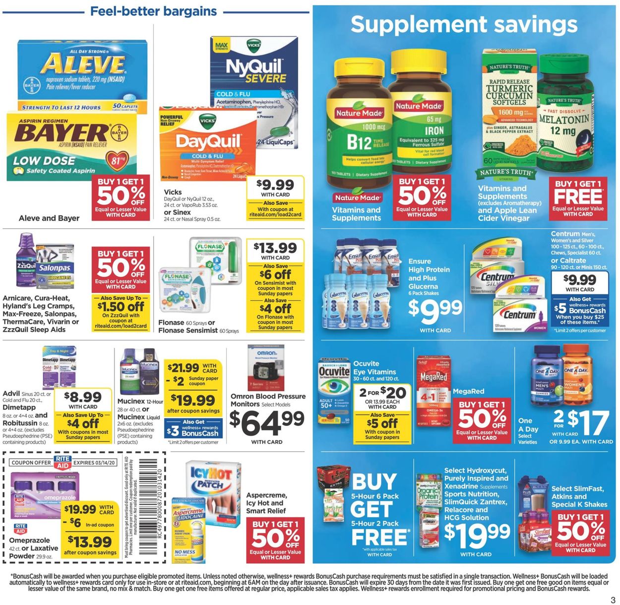 Rite Aid Weekly Ad Circular - valid 03/08-03/14/2020 (Page 6)