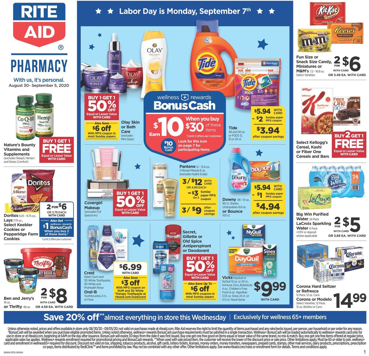 Rite Aid Weekly Ad Circular - valid 08/30-09/05/2020 (Page 2)