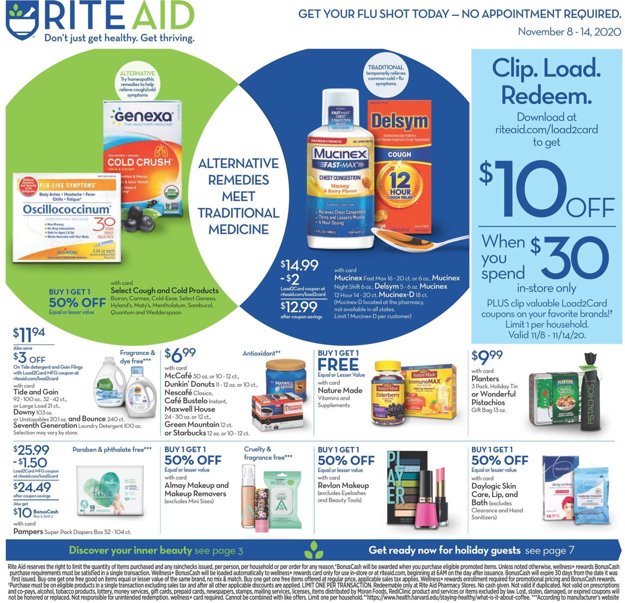 Rite Aid Weekly Ad Circular - valid 11/08-11/14/2020