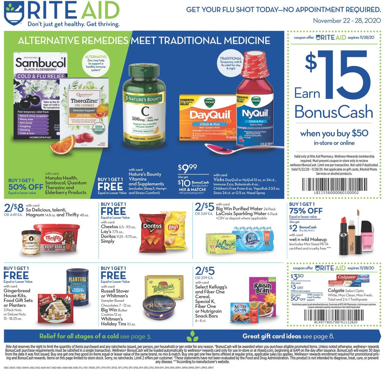 Rite Aid Weekly Ad Circular - valid 11/22-11/28/2020