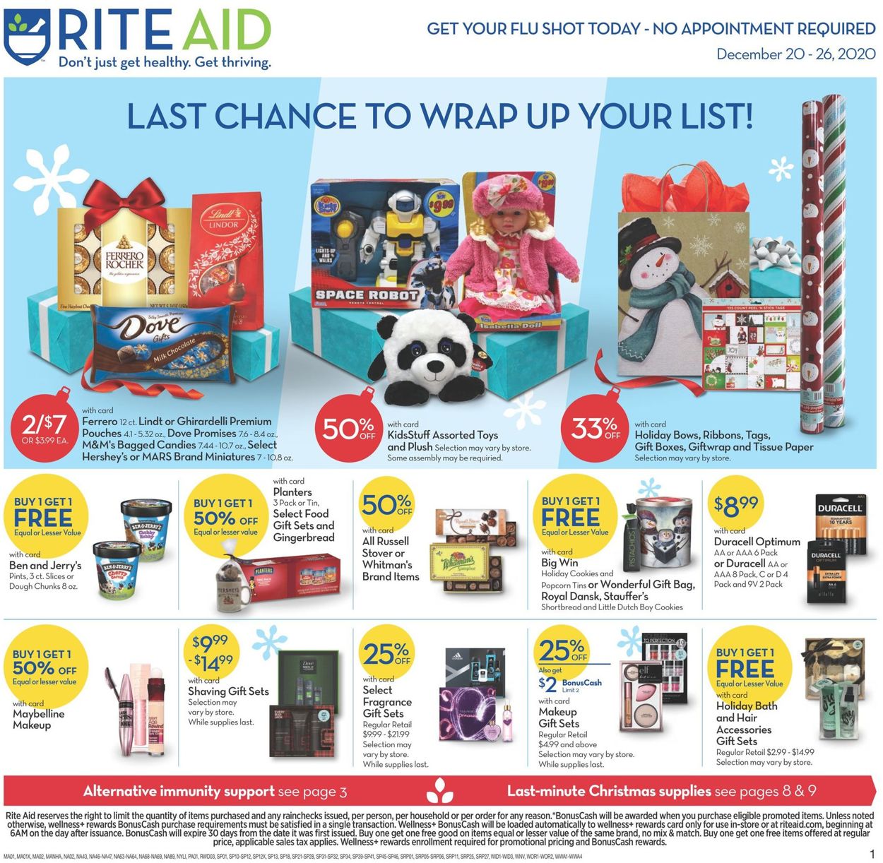 Rite Aid Weekly Ad Circular - valid 12/20-12/26/2020 (Page 2)