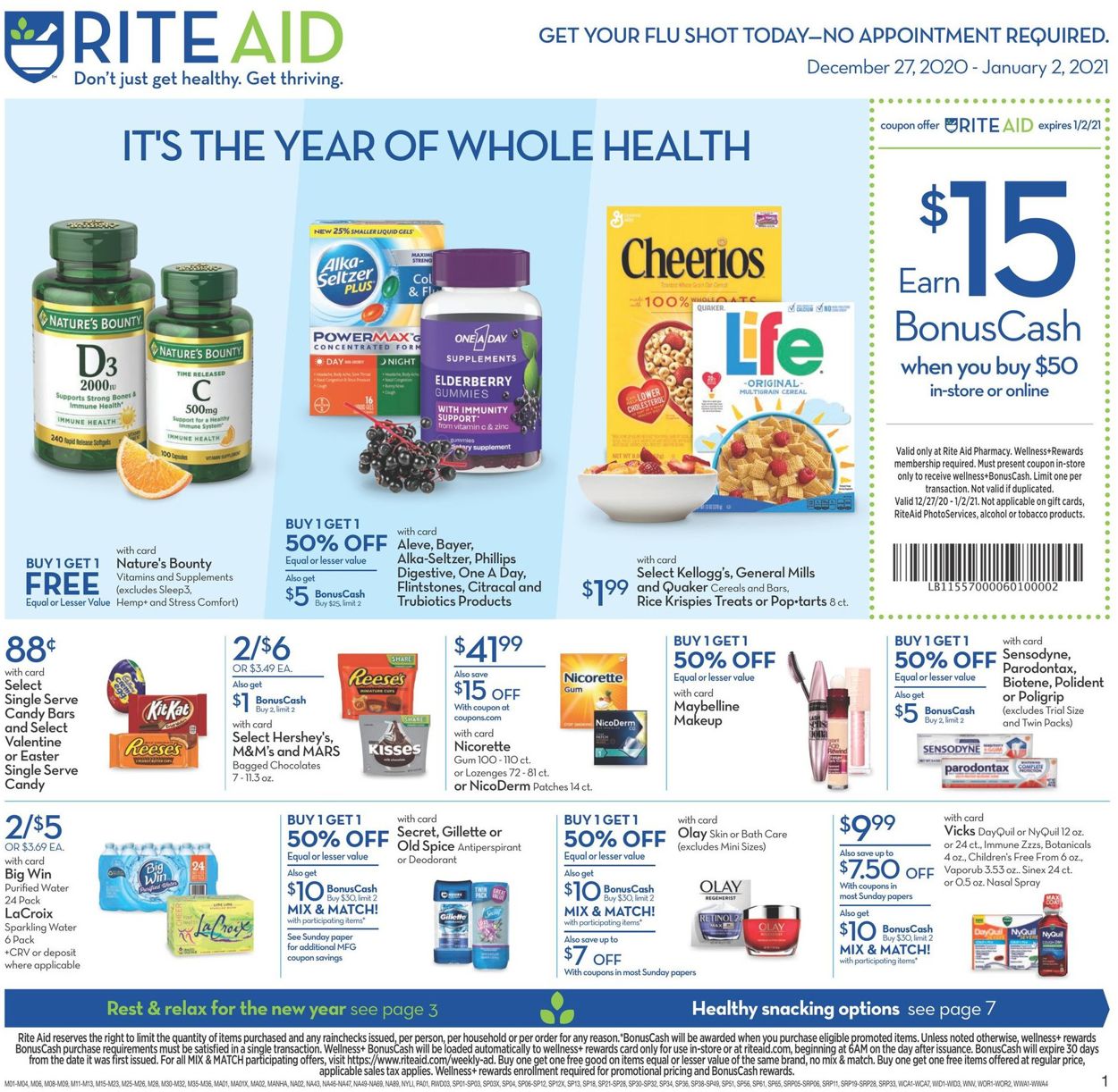 Rite Aid Christmas Weekly Ad Circular - valid 12/27-01/02/2021 (Page 2)