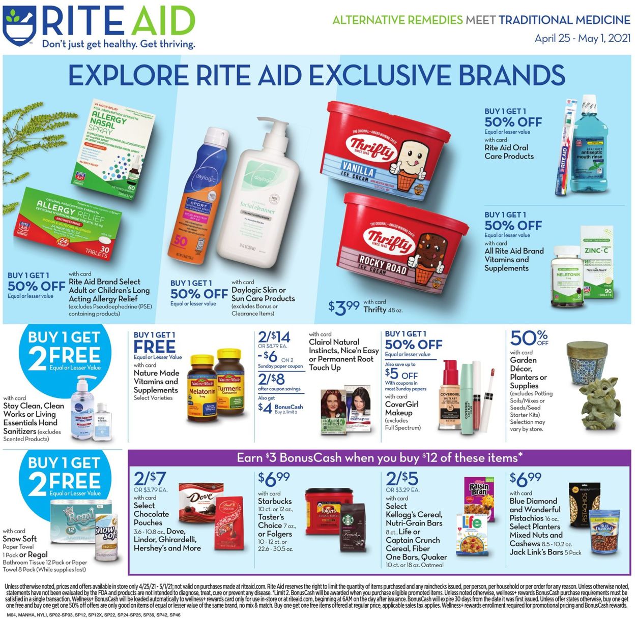 Rite Aid Weekly Ad Circular - valid 04/25-05/01/2021
