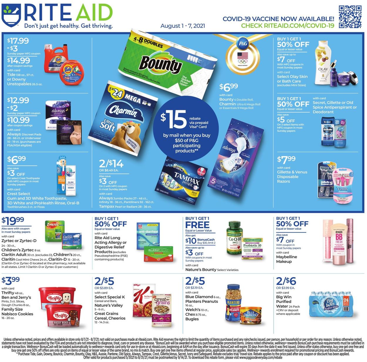 Rite Aid Weekly Ad Circular - valid 08/01-08/07/2021