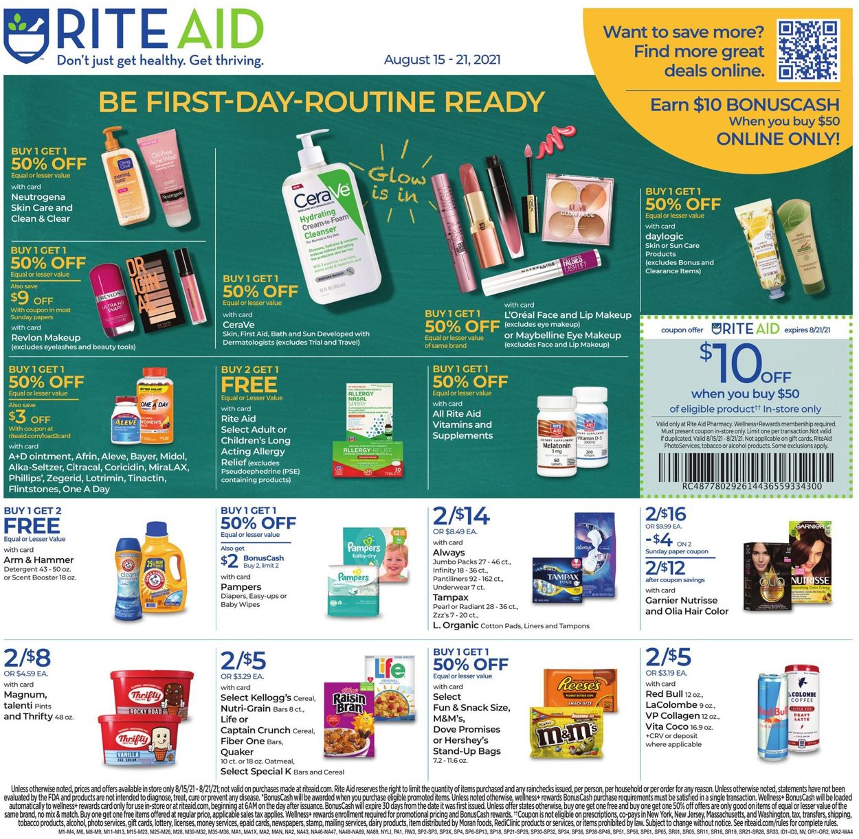 Rite Aid Weekly Ad Circular - valid 08/15-08/21/2021 (Page 4)