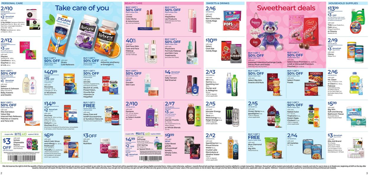 Rite Aid Weekly Ad Circular - valid 01/23-01/29/2022 (Page 8)