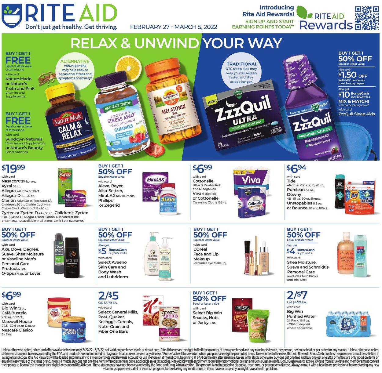 Rite Aid Weekly Ad Circular - valid 02/27-03/05/2022
