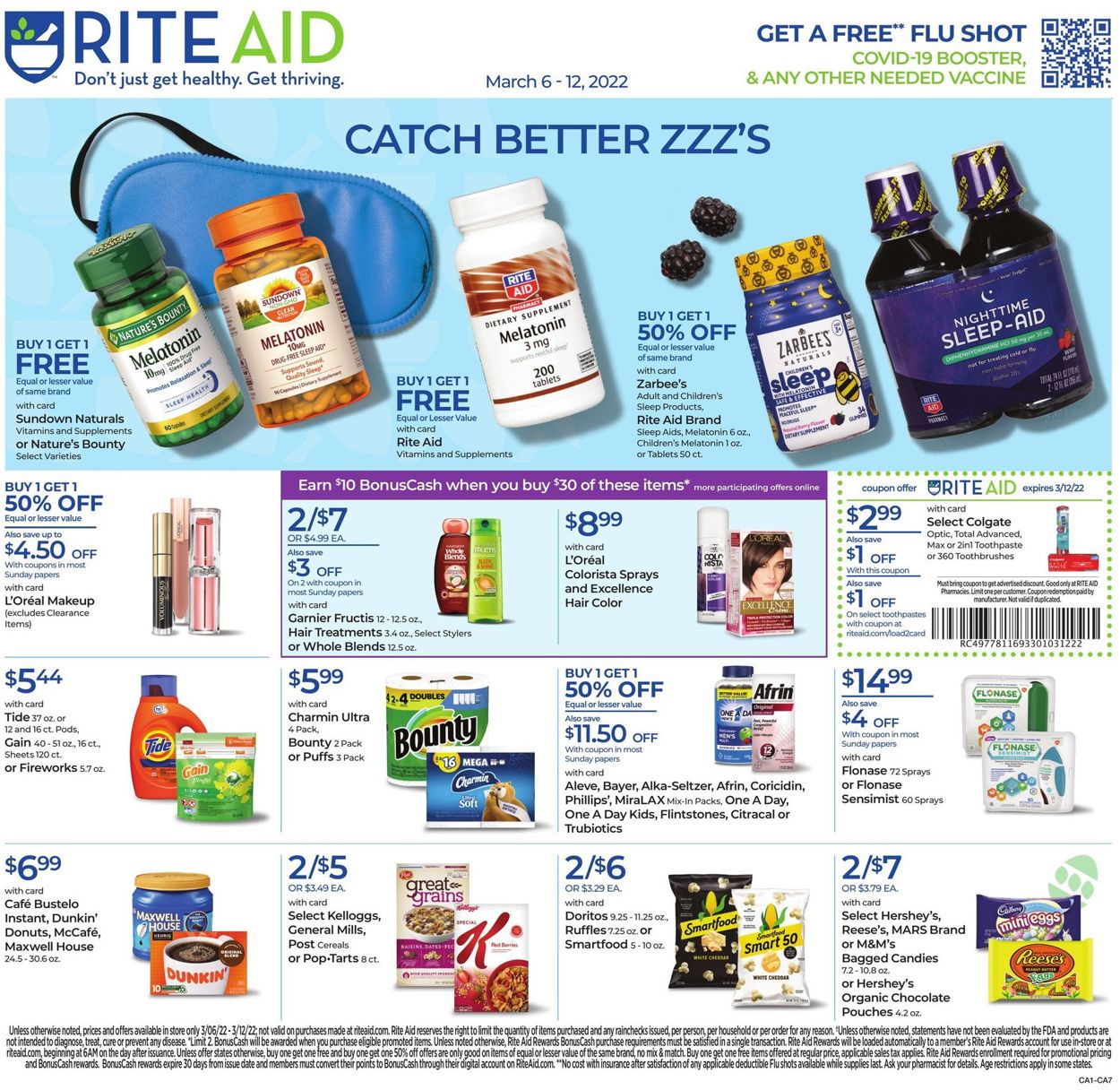 Rite Aid Weekly Ad Circular - valid 03/06-03/12/2022