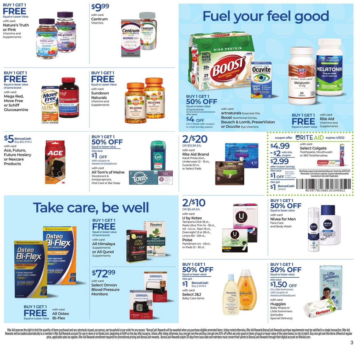 Rite Aid Weekly Ad Circular - valid 04/03-04/09/2022 (Page 8)