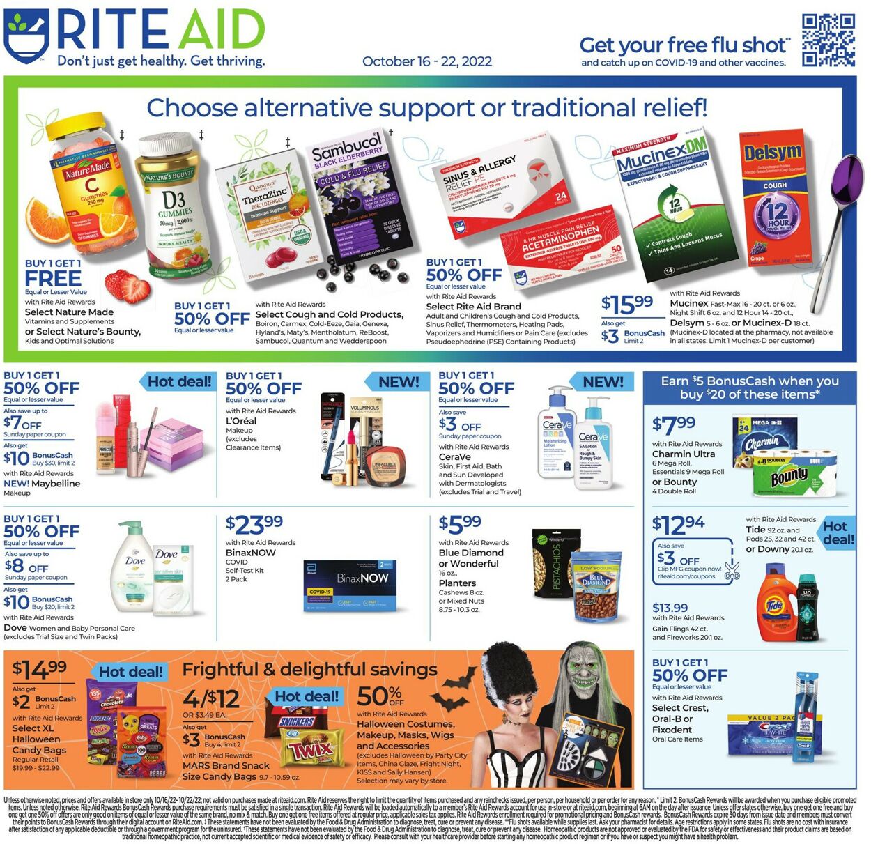 Rite Aid Weekly Ad Circular - valid 10/16-10/22/2022