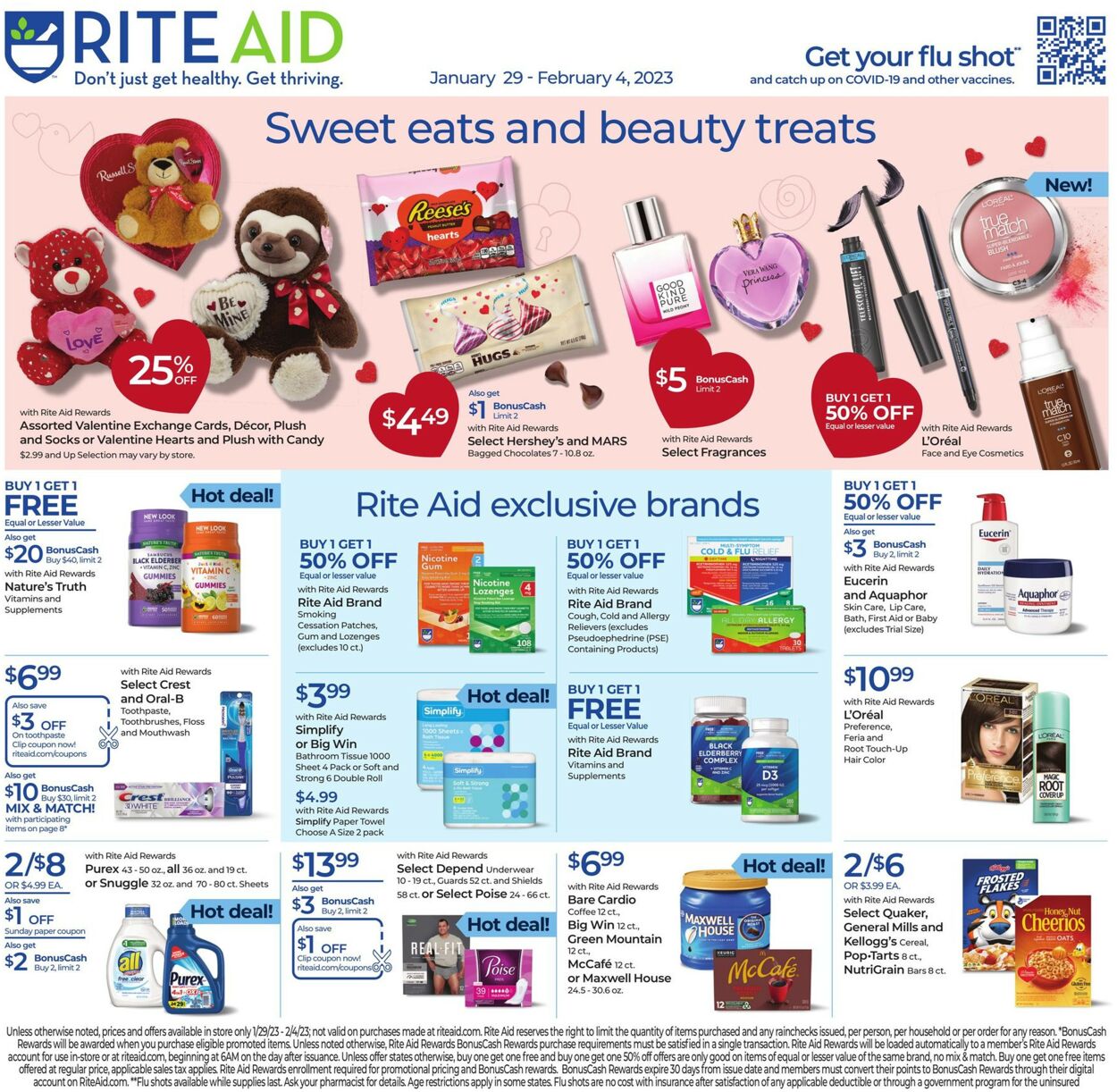 Rite Aid Weekly Ad Circular - valid 01/29-02/04/2023