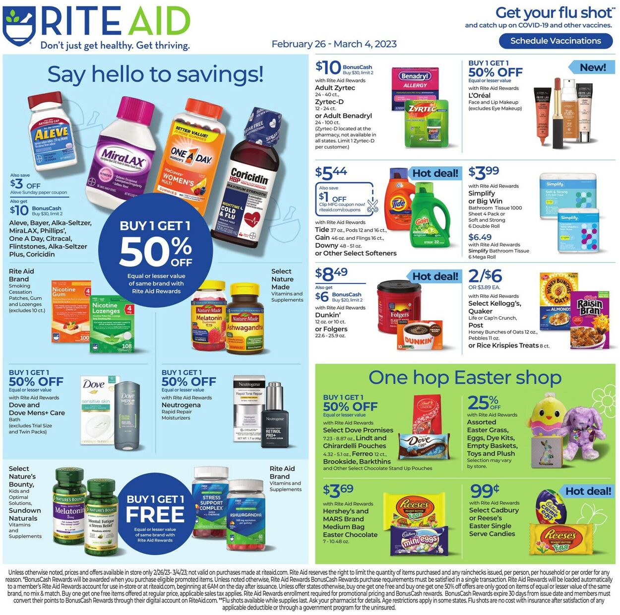 Rite Aid Weekly Ad Circular - valid 02/26-03/04/2023