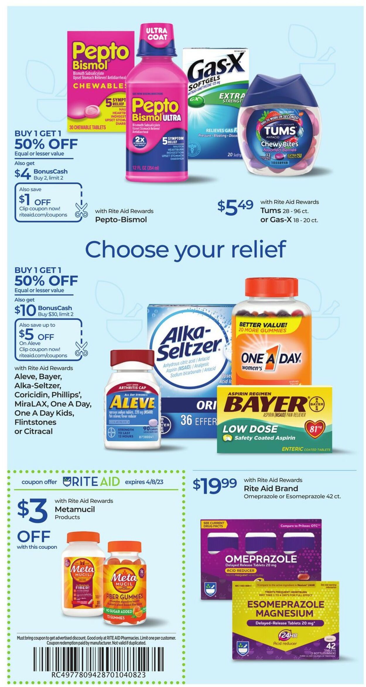 Rite Aid Weekly Ad Circular - valid 04/02-04/08/2023 (Page 9)
