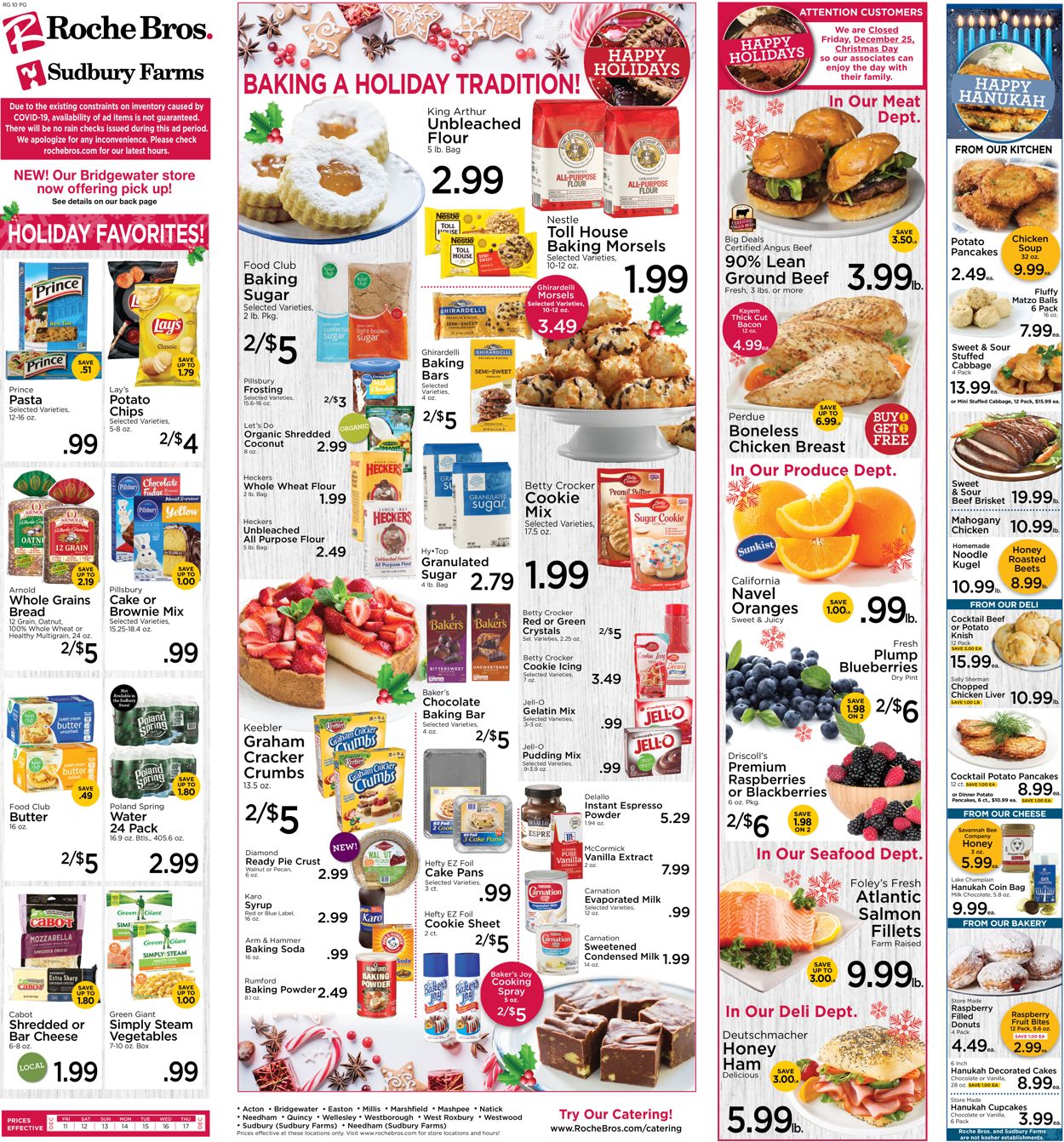 Roche Bros. Supermarkets Weekly Ad Circular - valid 12/11-12/17/2020