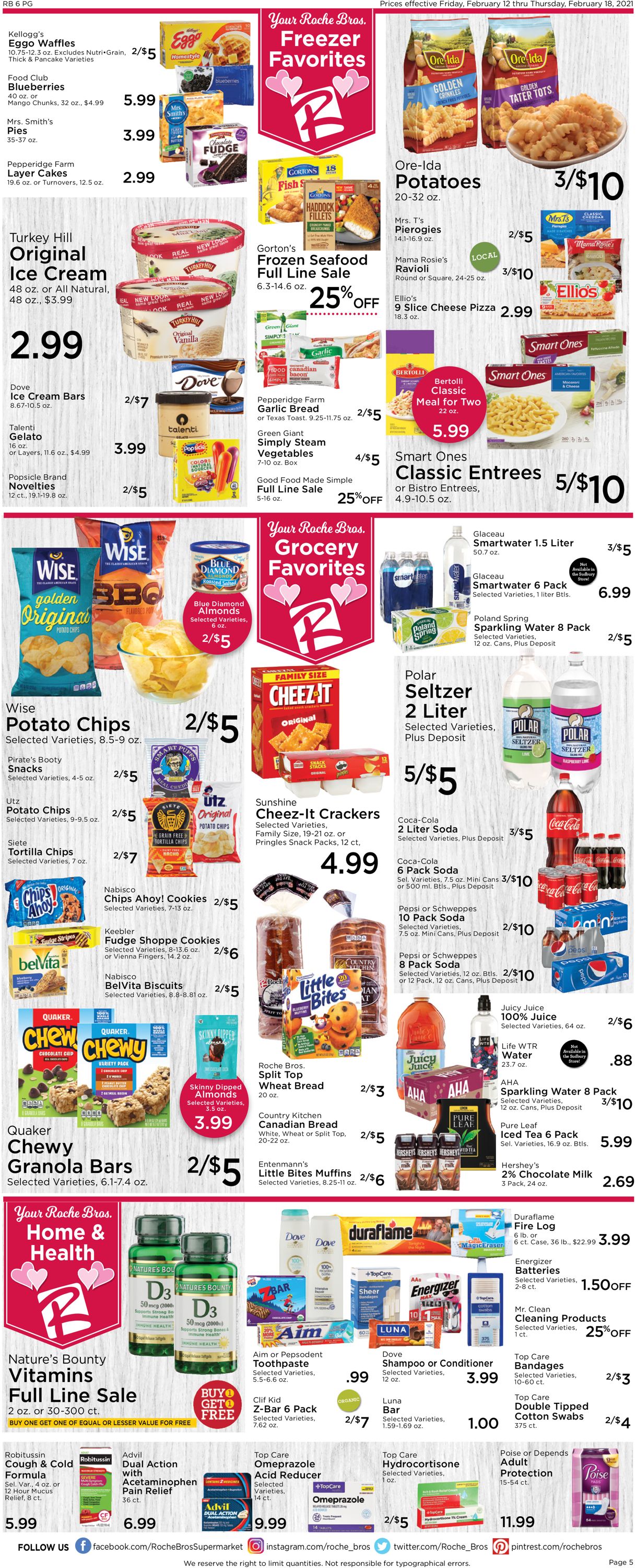 Roche Bros. Supermarkets Weekly Ad Circular - valid 02/12-02/18/2021 (Page 5)