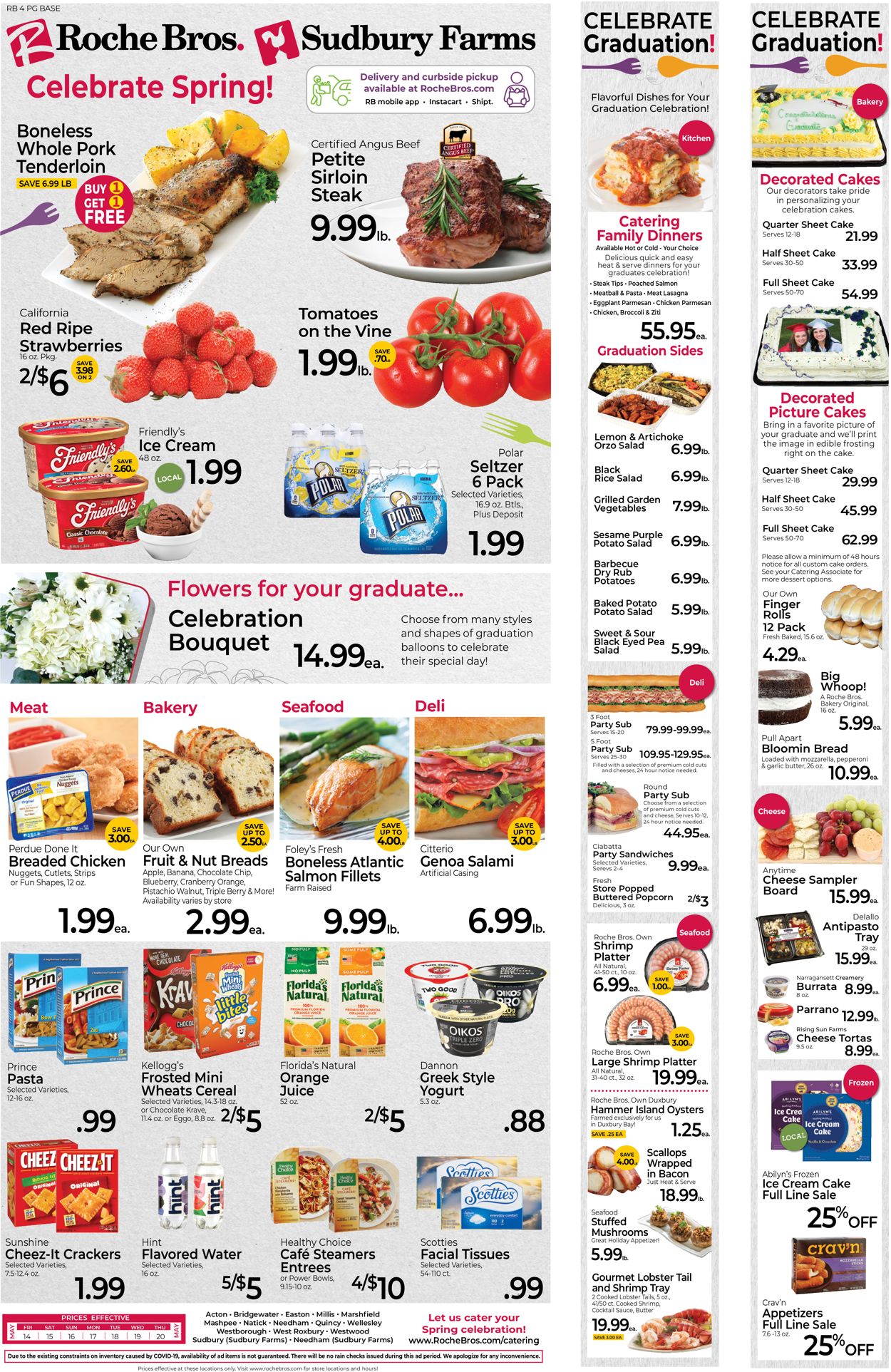 Roche Bros. Supermarkets Weekly Ad Circular - valid 05/14-05/20/2021