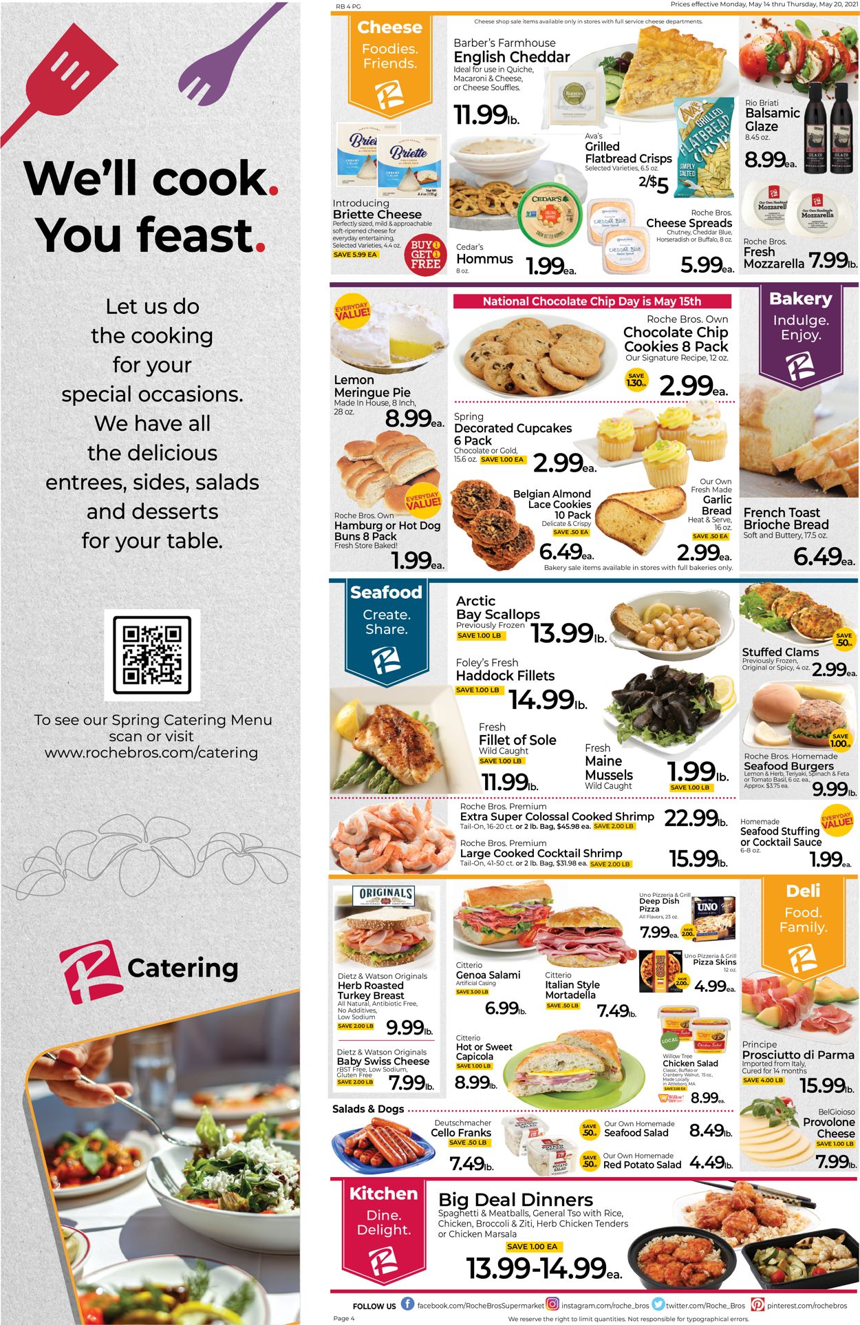 Roche Bros. Supermarkets Weekly Ad Circular - valid 05/14-05/20/2021 (Page 4)