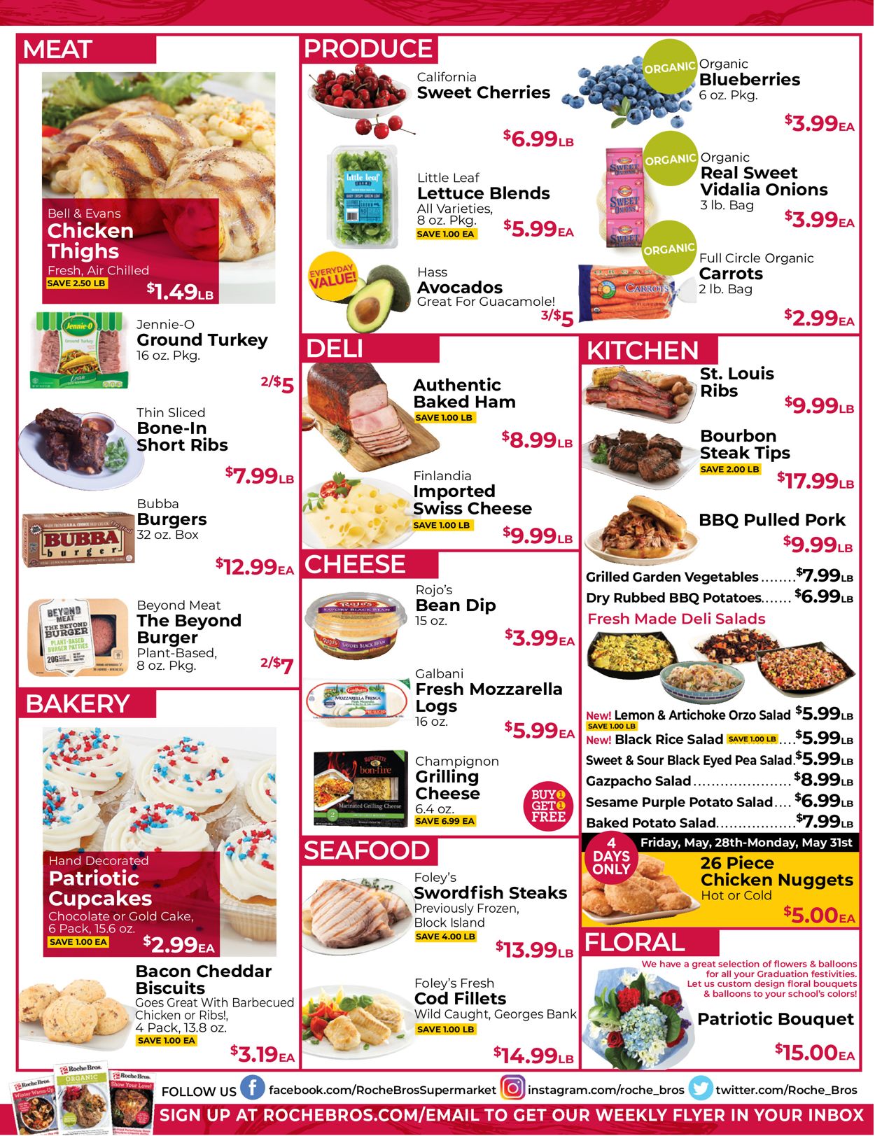 Roche Bros. Supermarkets Weekly Ad Circular - valid 05/28-06/03/2021 (Page 4)
