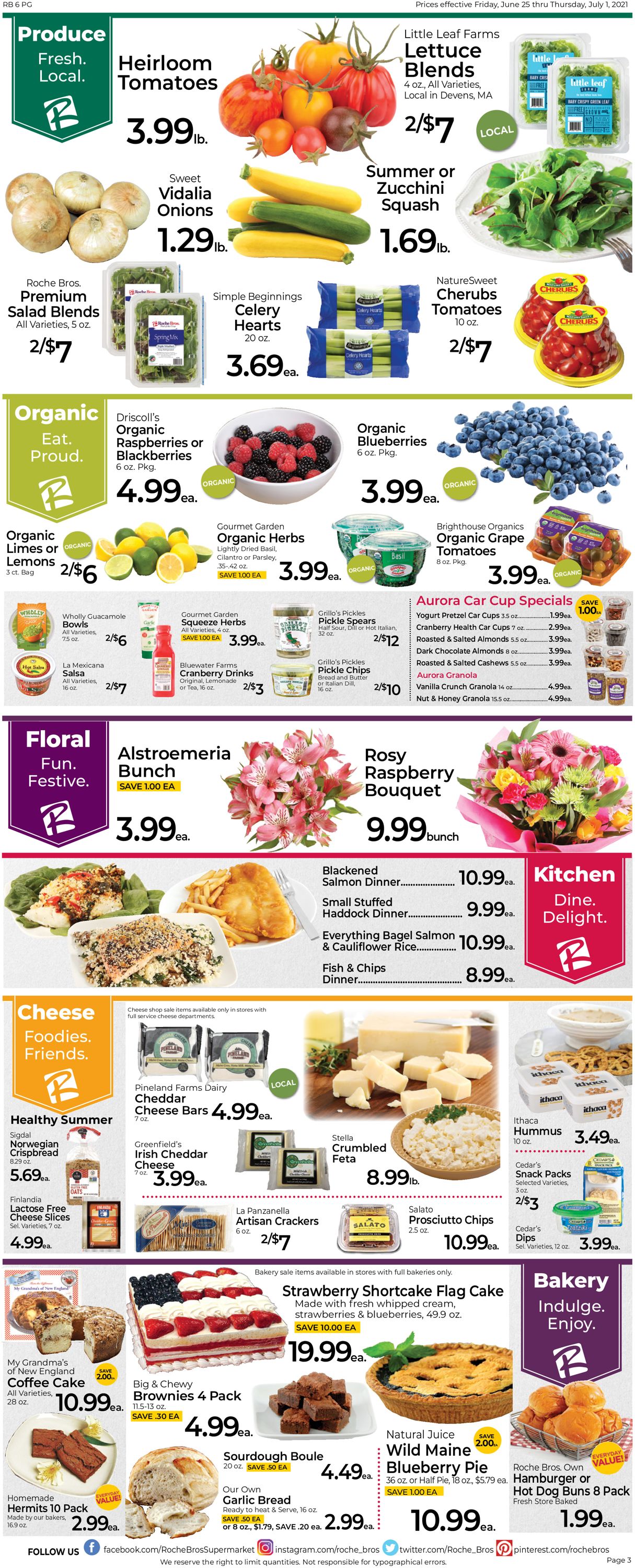 Roche Bros. Supermarkets Weekly Ad Circular - valid 06/25-07/01/2021 (Page 3)