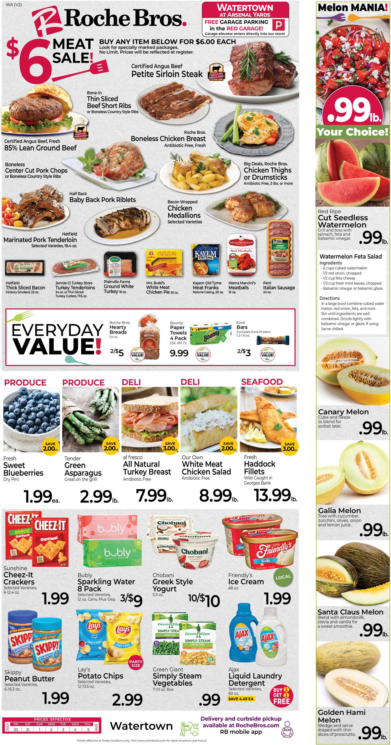 Roche Bros. Supermarkets Weekly Ad Circular - valid 07/30-08/05/2021