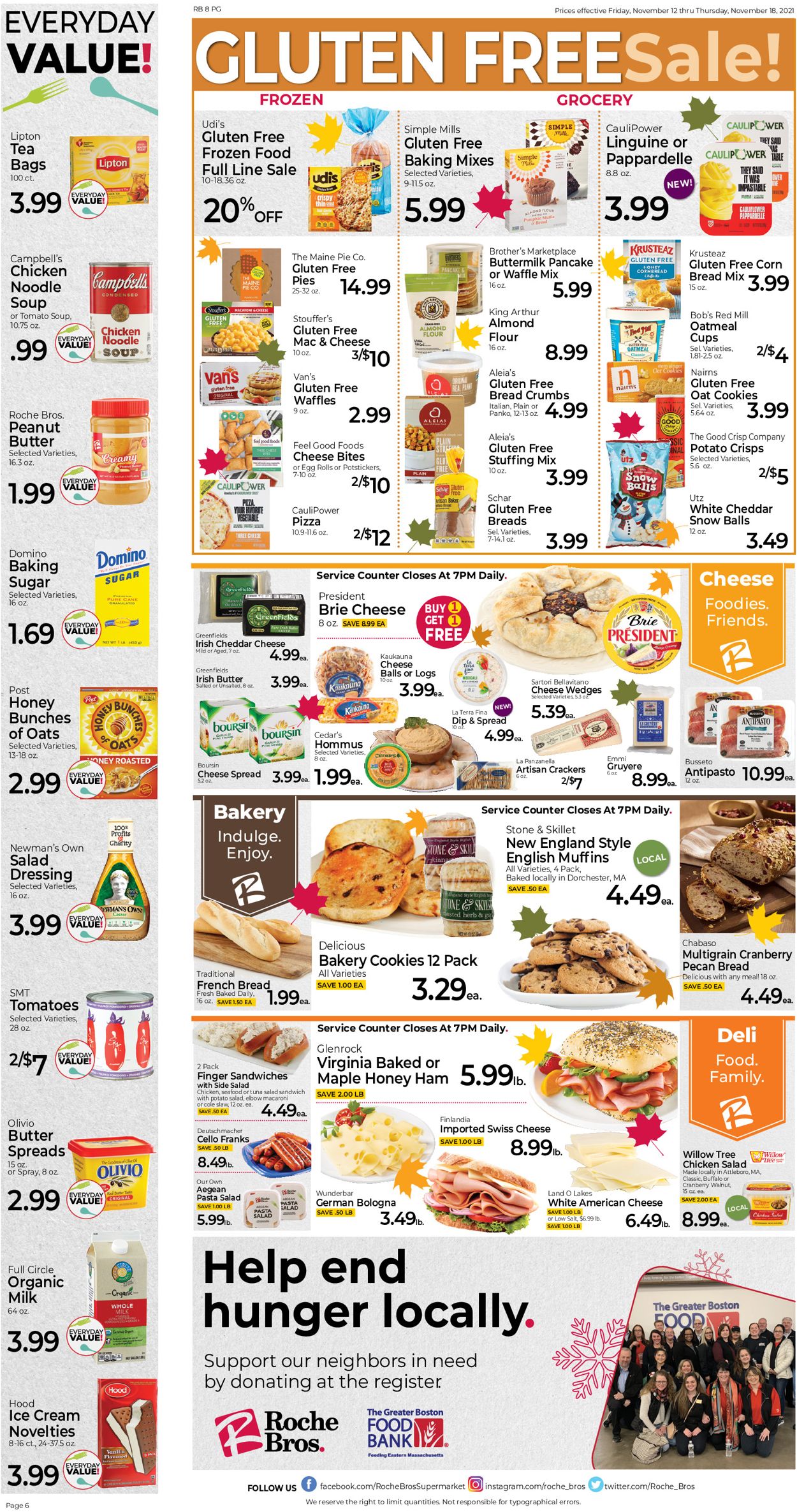 Roche Bros. Supermarkets Weekly Ad Circular - valid 11/12-11/18/2021 (Page 6)