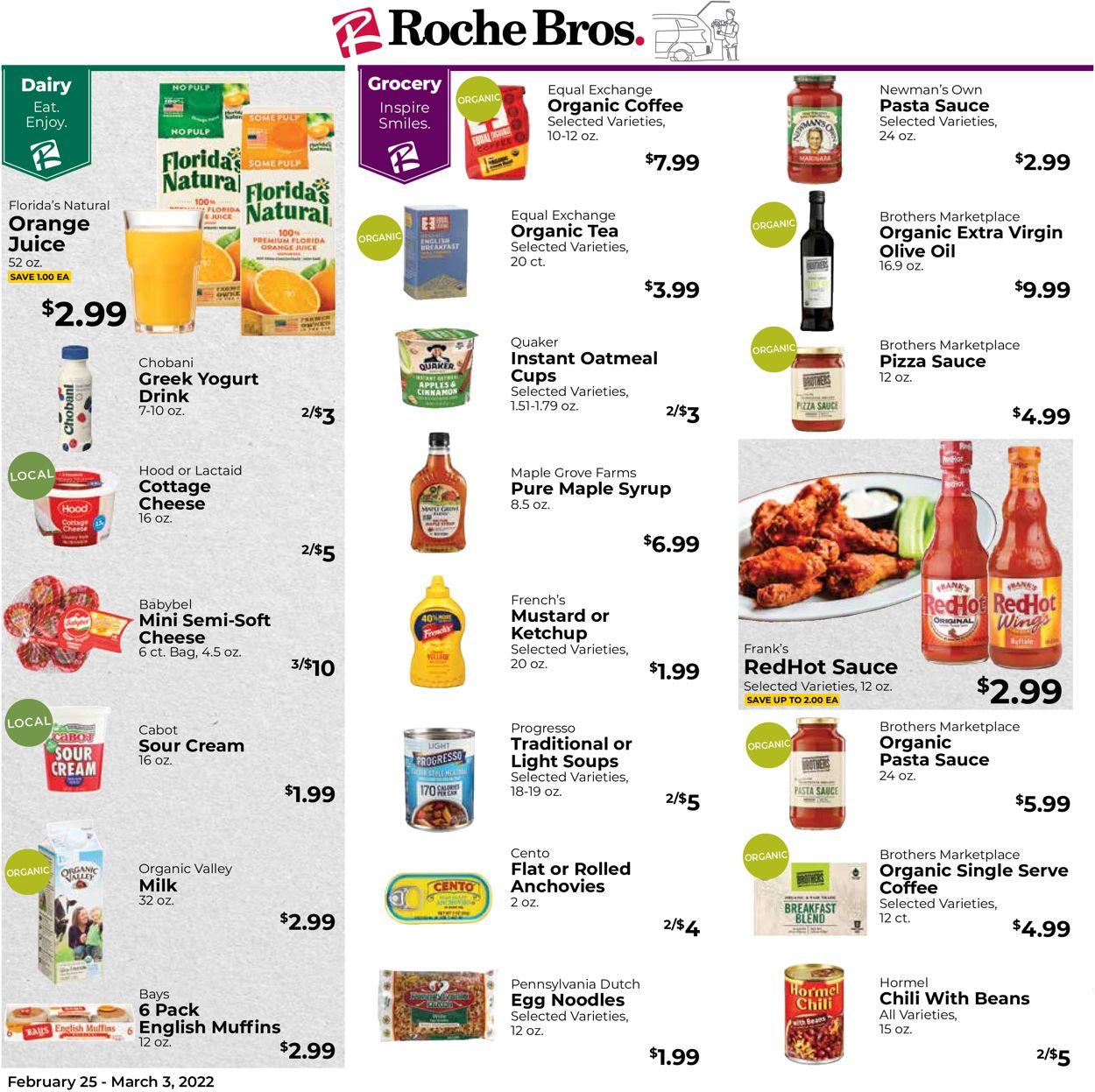 Roche Bros. Supermarkets Weekly Ad Circular - valid 02/25-03/03/2022 (Page 2)