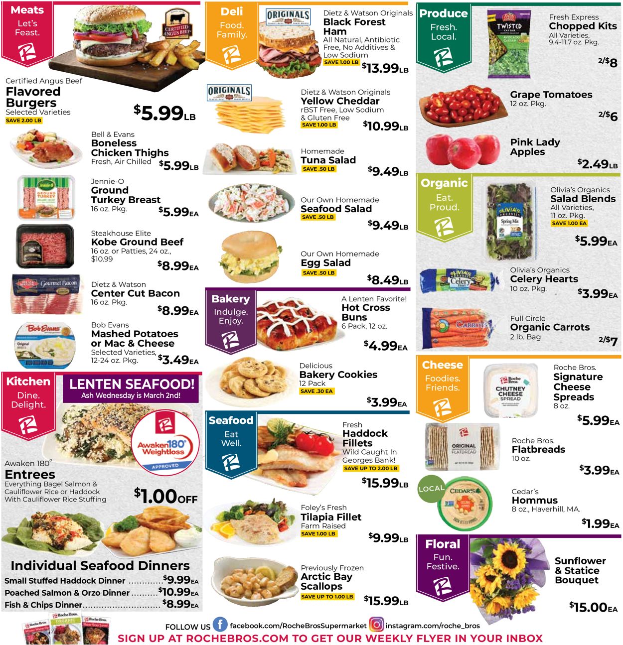 Roche Bros. Supermarkets Weekly Ad Circular - valid 02/25-03/03/2022 (Page 4)