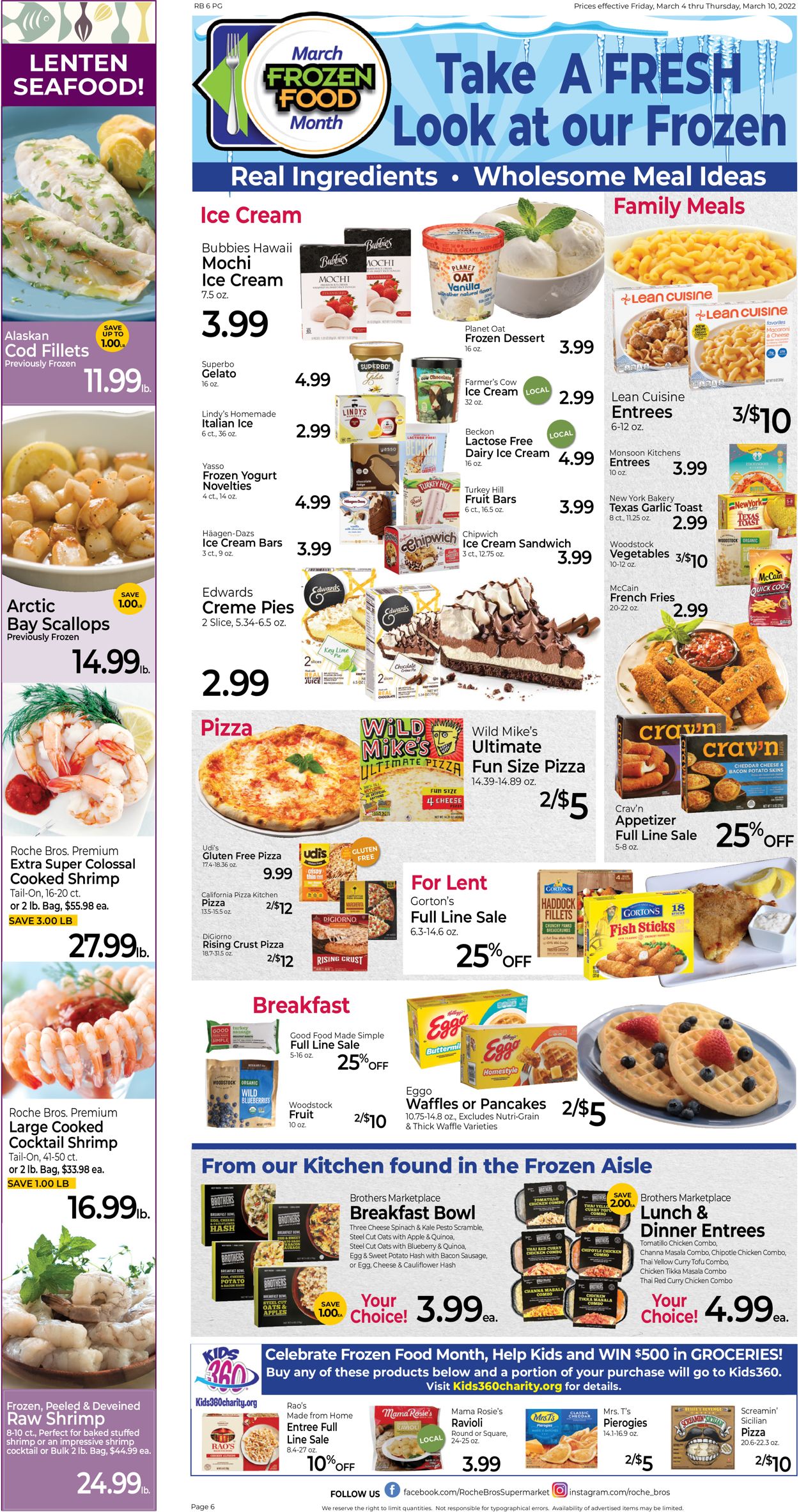 Roche Bros. Supermarkets Weekly Ad Circular - valid 03/04-03/10/2022 (Page 6)