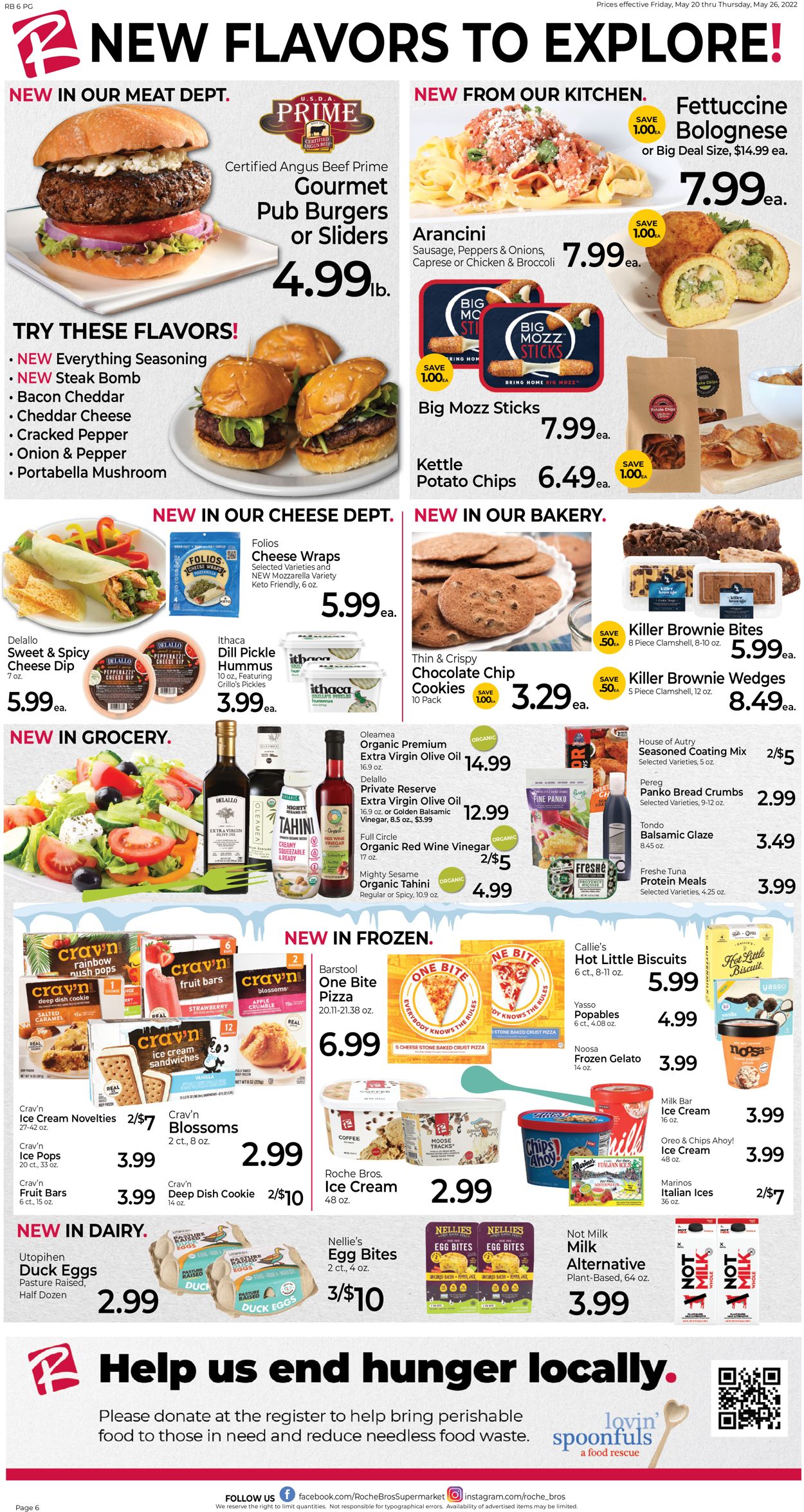 Roche Bros. Supermarkets Weekly Ad Circular - valid 05/20-05/26/2022 (Page 6)