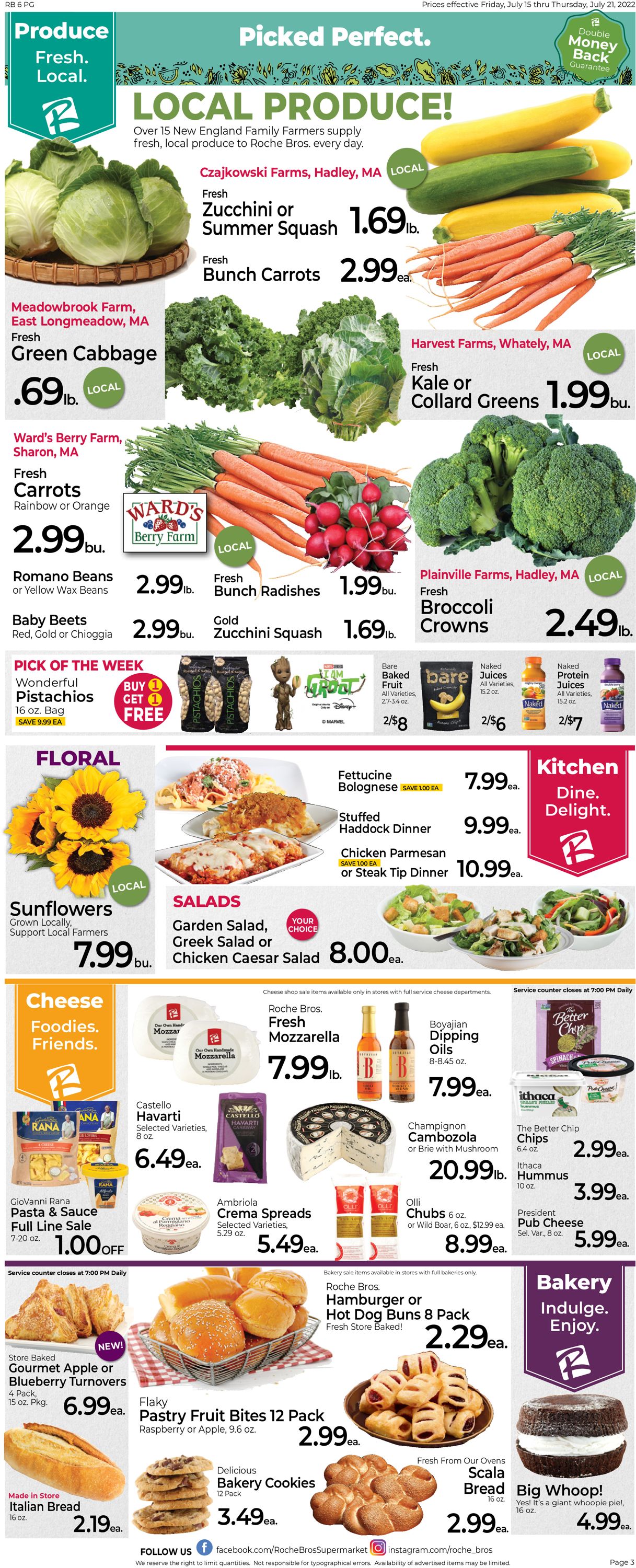 Roche Bros. Supermarkets Weekly Ad Circular - valid 07/15-07/21/2022 (Page 3)