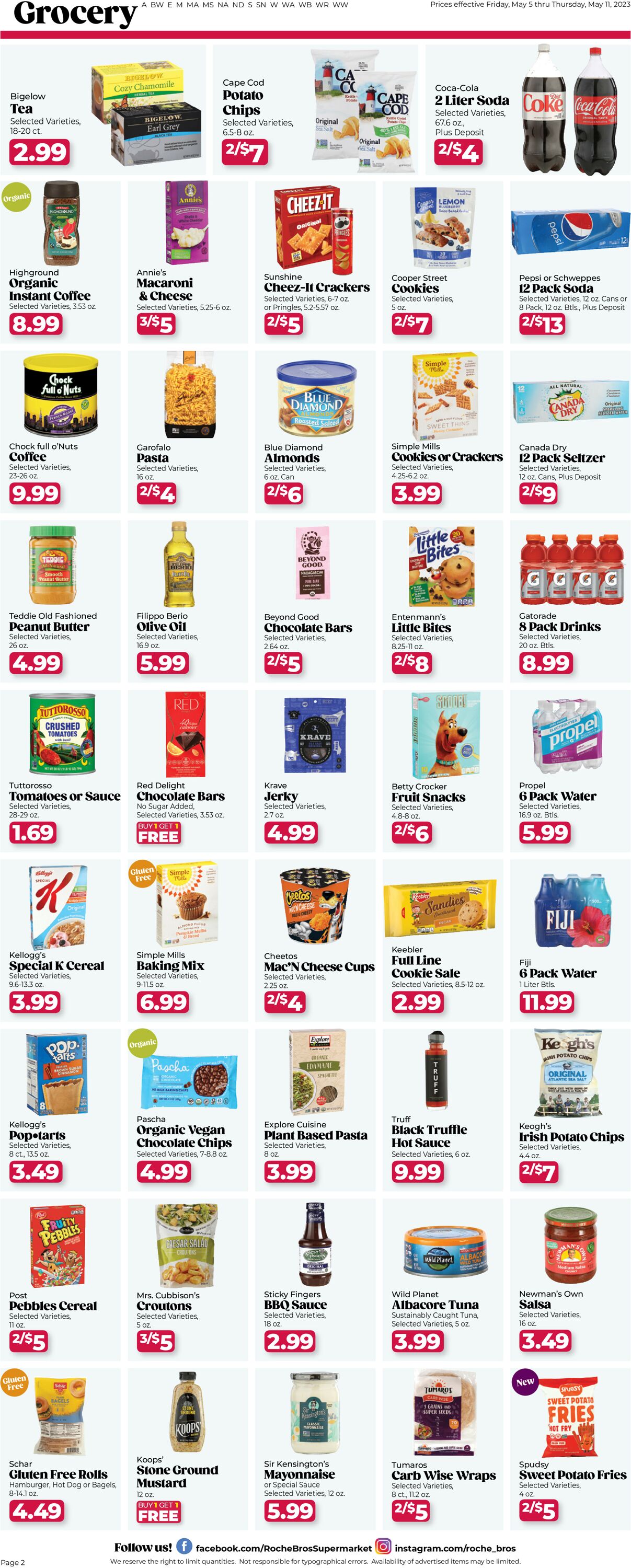 Roche Bros. Supermarkets Weekly Ad Circular - valid 05/05-05/11/2023 (Page 2)