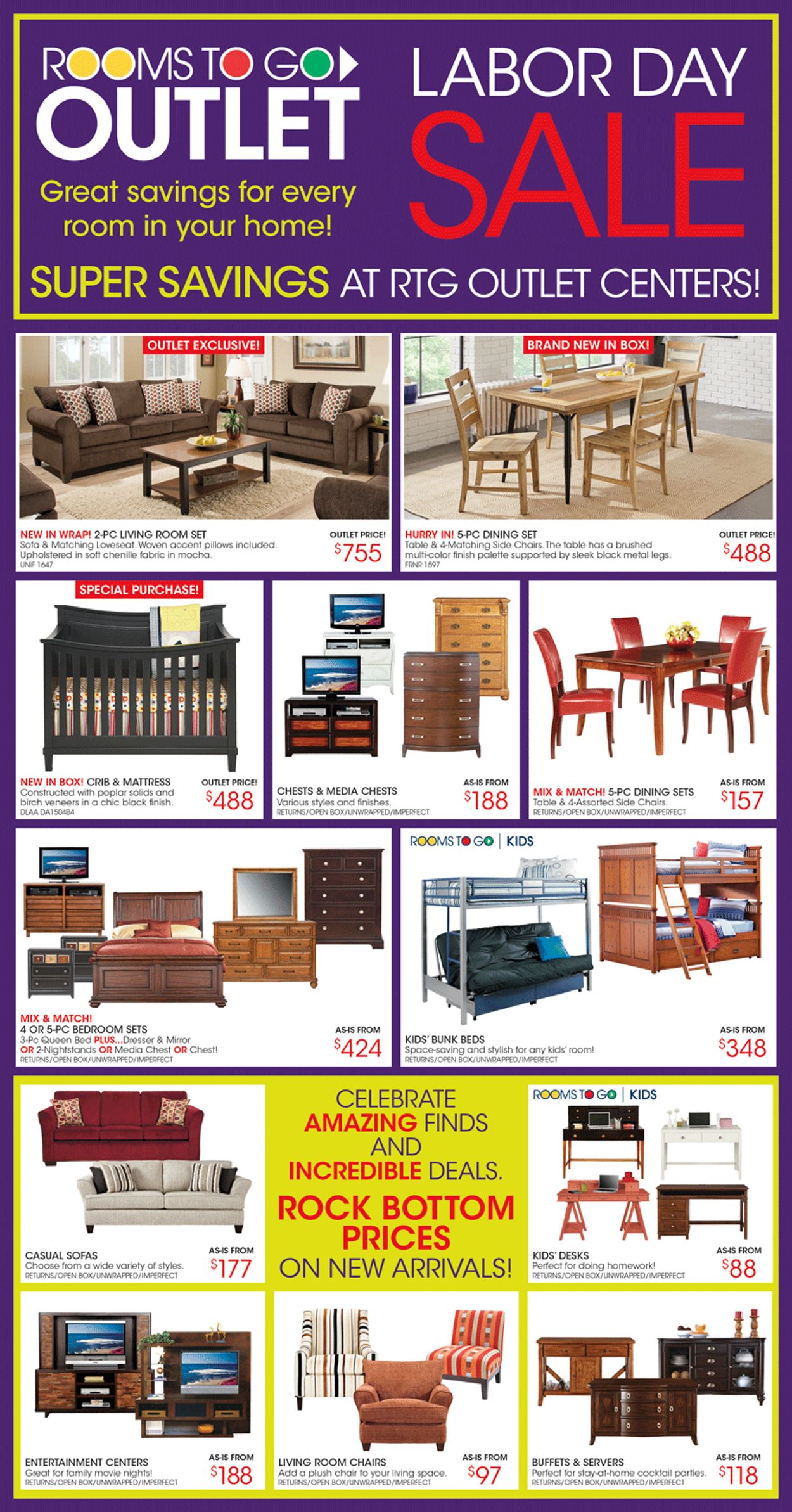 Rooms To Go Weekly Ad Circular - valid 08/28-09/03/2020 (Page 2)