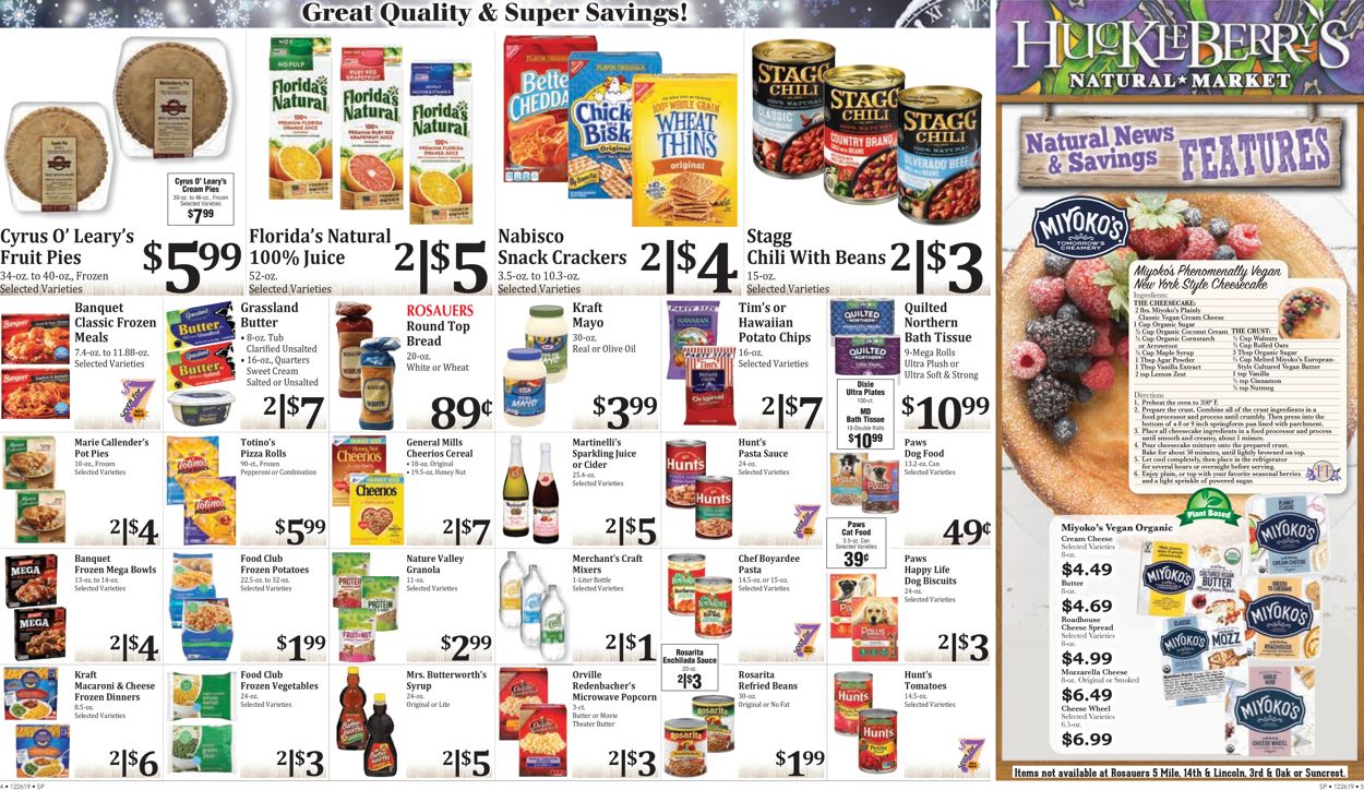 Rosauers - New Year's Ad 2019 Weekly Ad Circular - valid 12/26-12/31/2019 (Page 4)