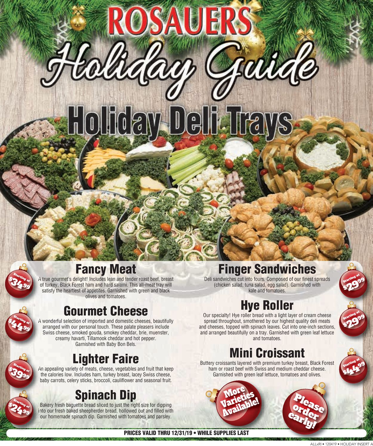 Rosauers - New Year's Ad 2019 Weekly Ad Circular - valid 12/26-12/31/2019 (Page 8)