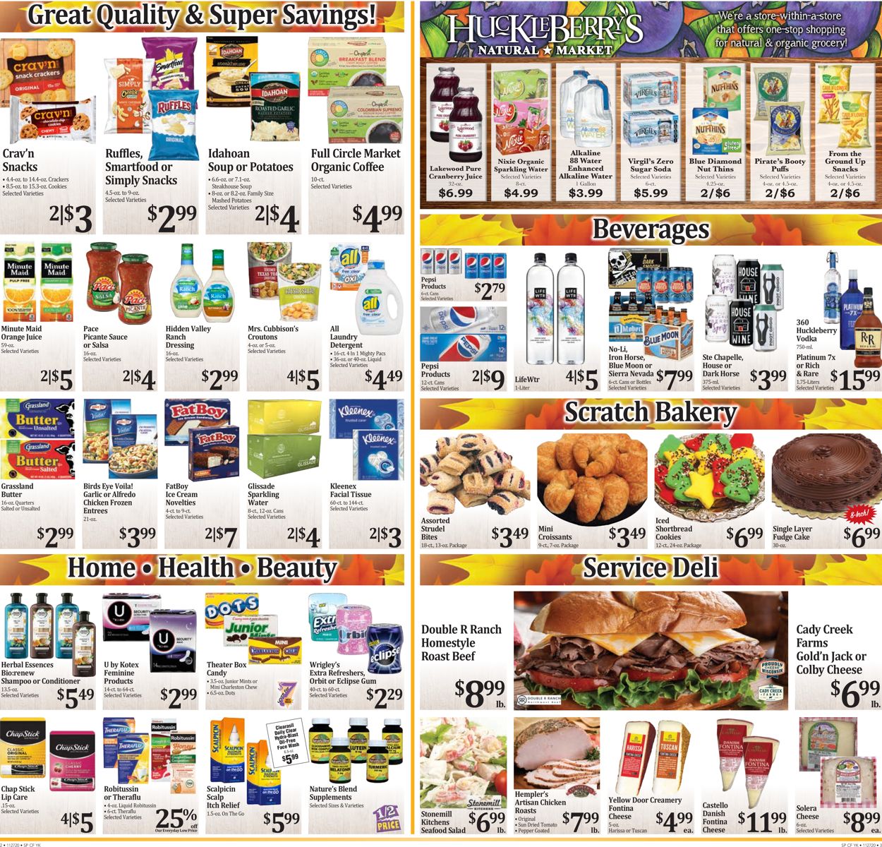Rosauers Fall Sale 2020 Weekly Ad Circular - valid 11/27-12/01/2020 (Page 2)